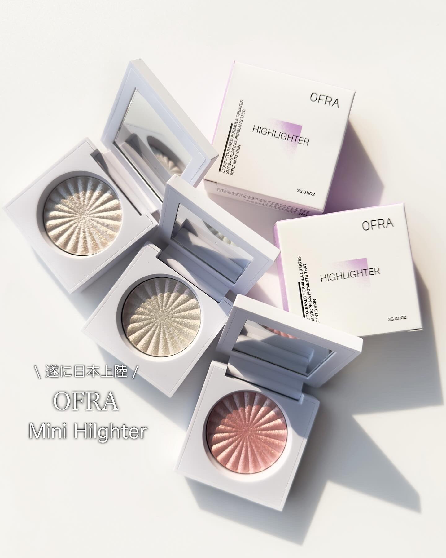 OFRA mini Highlighter/Ofra Cosmetics/パウダーハイライトを使ったクチコミ（1枚目）