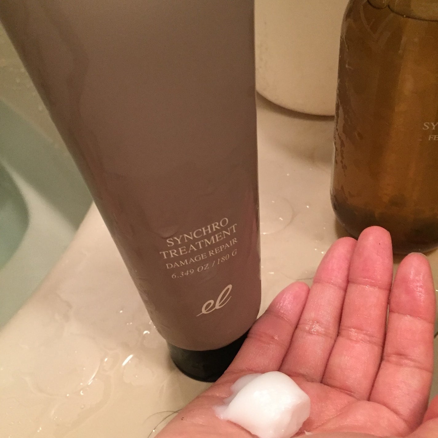 シンクロシャンプー ファム DAMAGE REPAIR/シンクロトリートメント DAMAGE REPAIR/ELECTRON/市販シャンプーを使ったクチコミ(4枚目)