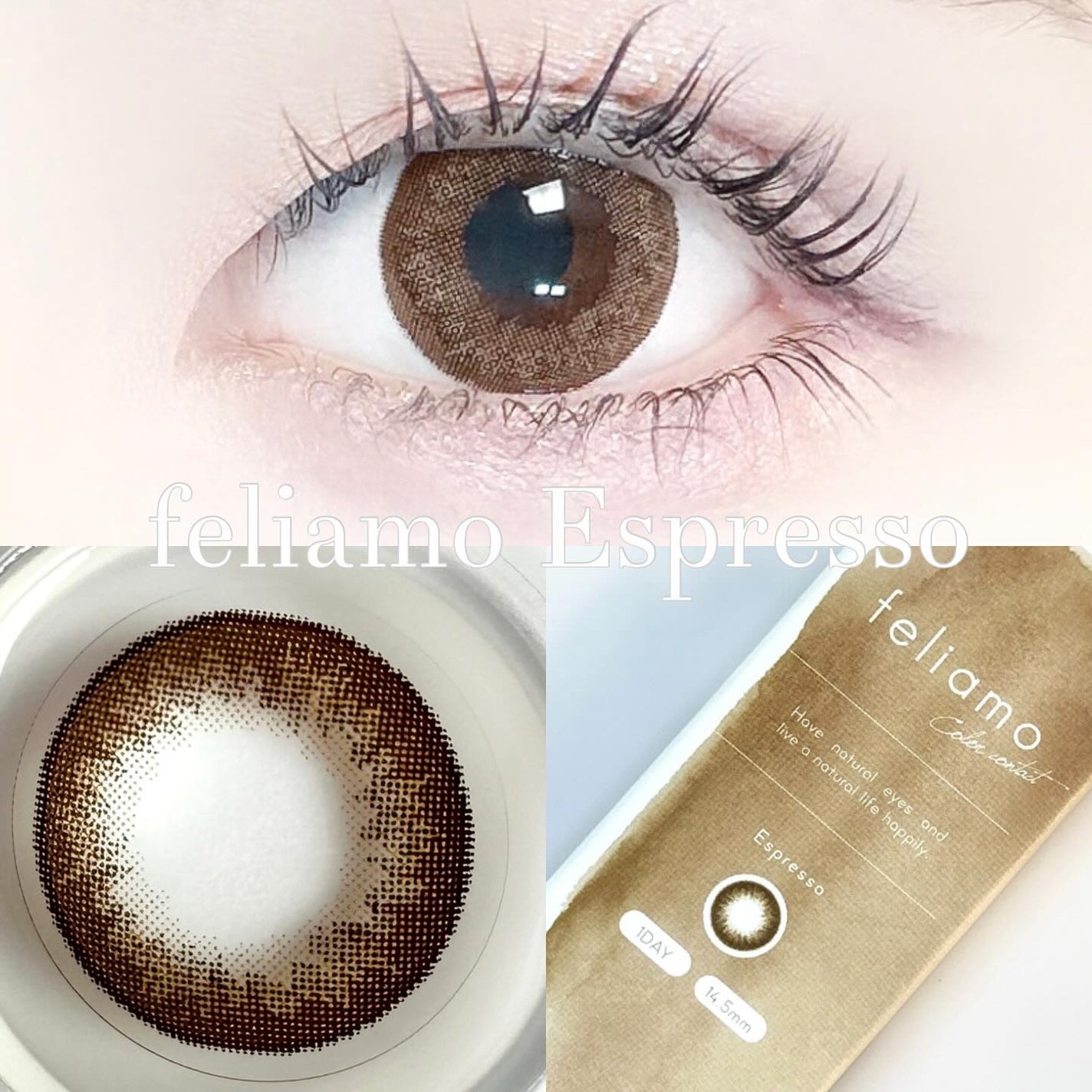 feliamo 1day/feliamo/ワンデー(1DAY)カラコンを使ったクチコミ(1枚目)