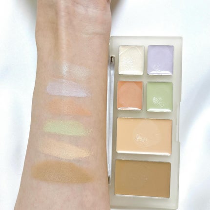 ブリージングコンシーラーパレット/Healus/パレットコンシーラーを使ったクチコミ(9枚目)