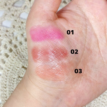 ネーミング ソフティクリームブラッシュ/NAMING./ジェル・クリームチークを使ったクチコミ(4枚目)