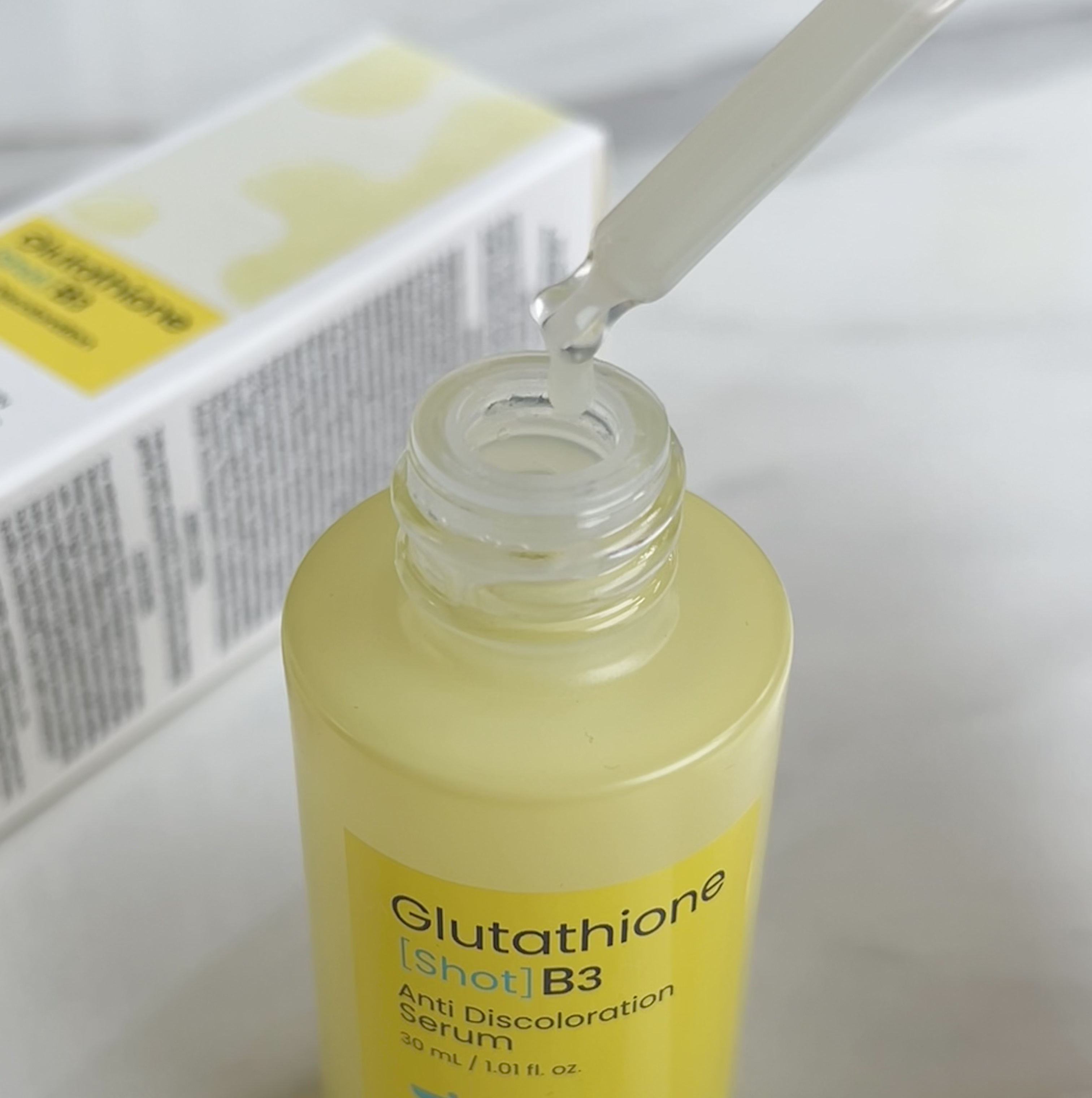 グルタチオンショットB3シミ跡セラム/It's skin/美容液を使ったクチコミ（3枚目）