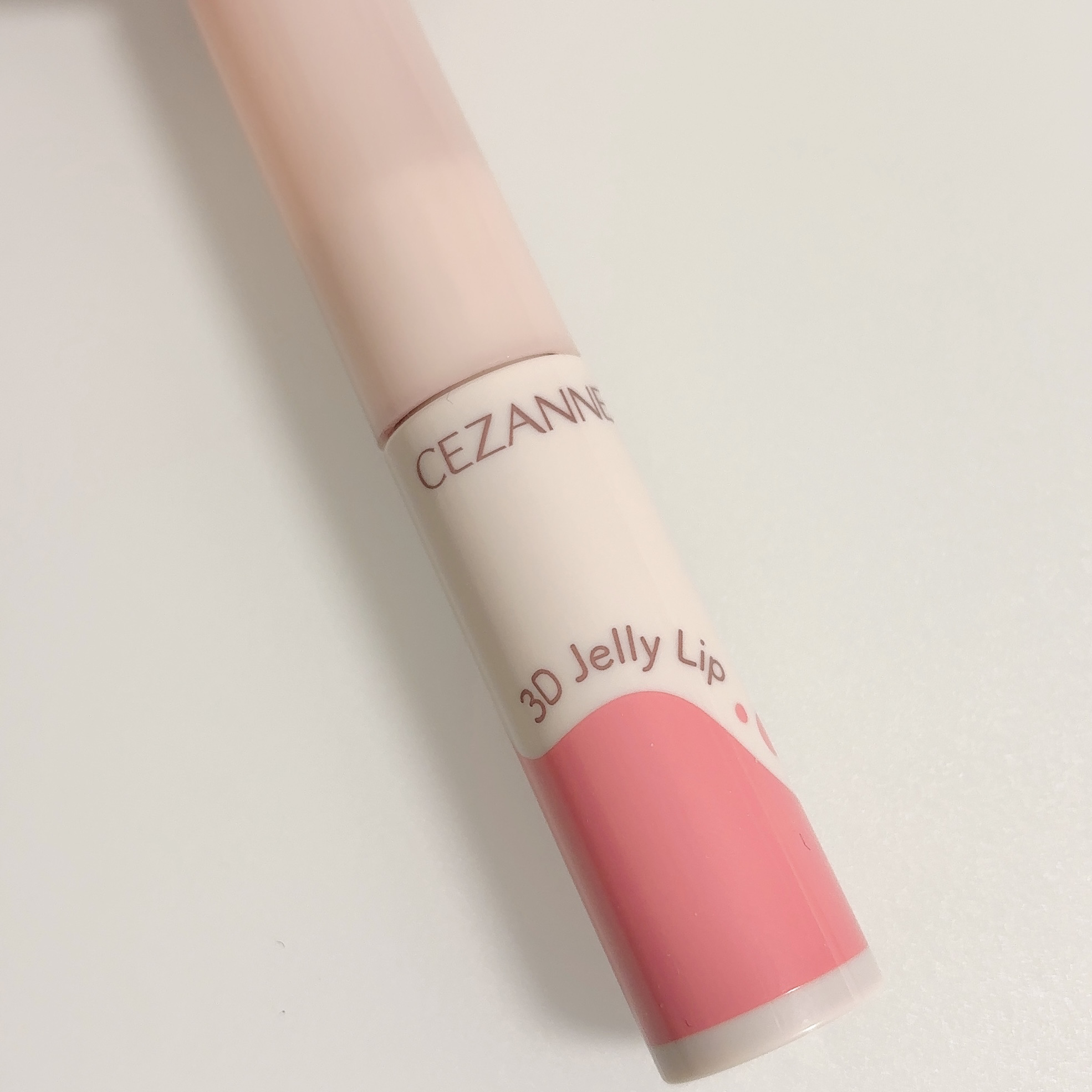3Dジェリーリップ 02 ミルクローズ/CEZANNE/口紅・グロス・リップライナー・リップケアを使ったクチコミ（1枚目）