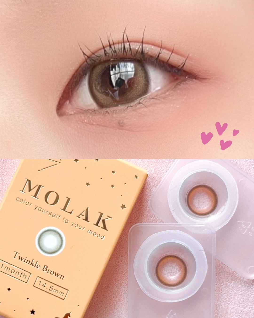 MOLAK 1month/MOLAK/１ヶ月（１MONTH）カラコンを使ったクチコミ（3枚目）