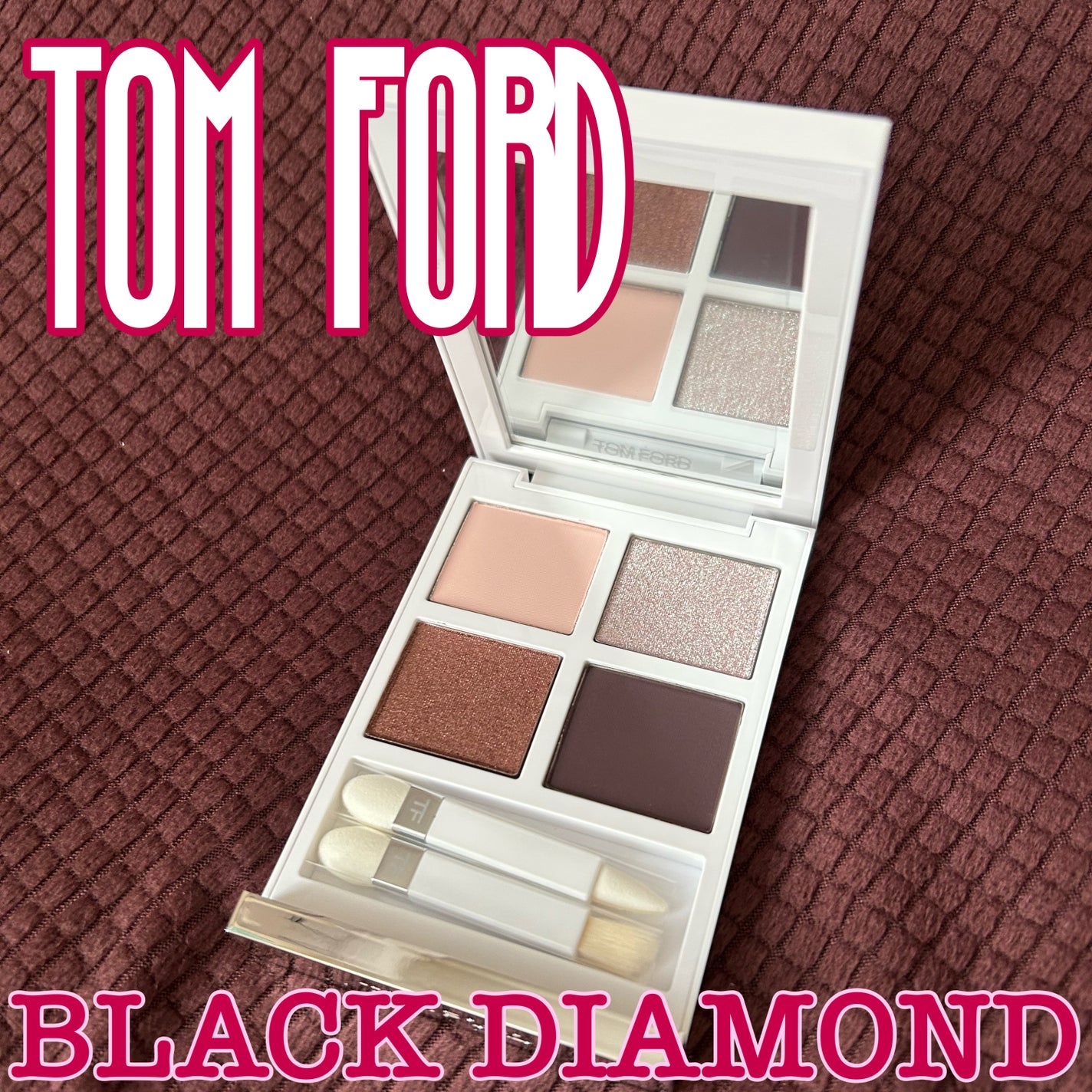 ソレイユ アイ カラー クォード/TOM FORD BEAUTY/アイシャドウパレットを使ったクチコミ(1枚目)
