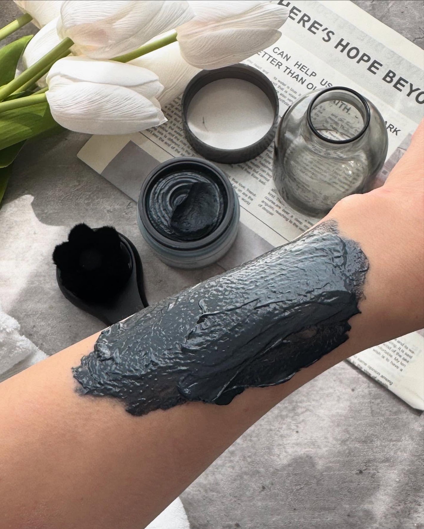 BRIGHTENING WASH black/SHIKARI/洗い流すパック・マスクを使ったクチコミ(3枚目)