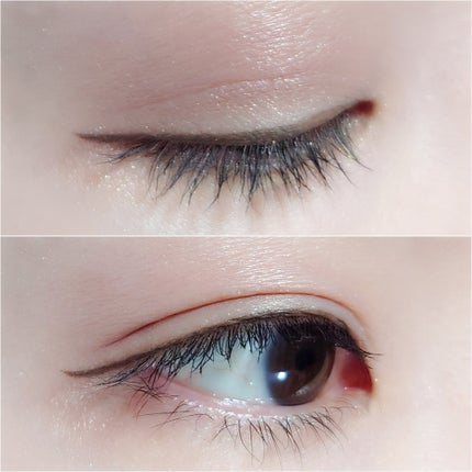 シルキーリキッドアイライナーWP/D-UP/リキッドアイライナーを使ったクチコミ(4枚目)