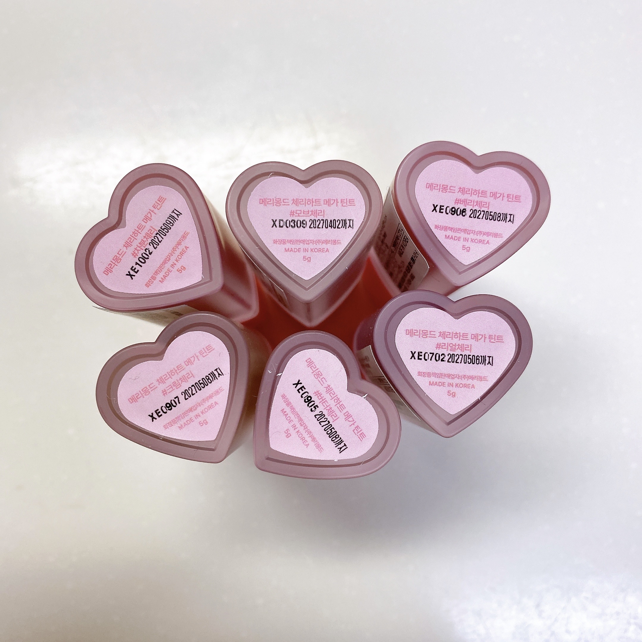 チェリーハート メガティント/Merrymonde/リップティントを使ったクチコミ（3枚目）