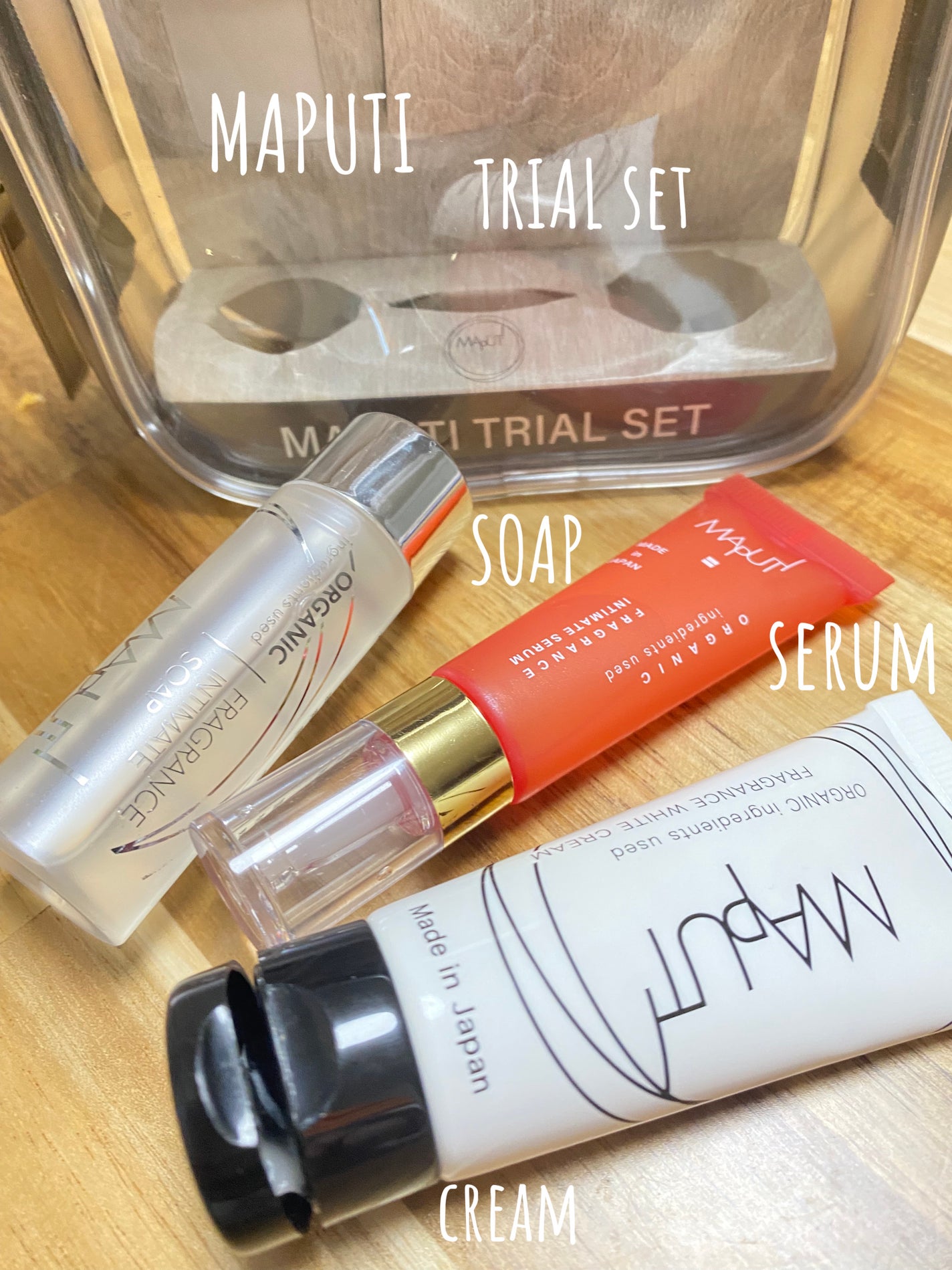 MAPUTI トライアルセット/MAPUTI/トライアルキットを使ったクチコミ(1枚目)