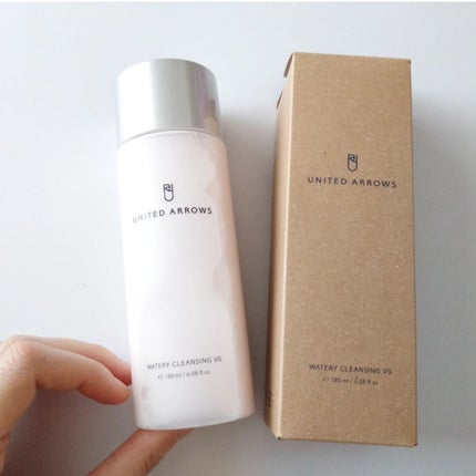 ウォータリークレンジング VG/UNITED ARROWS BEAUTY/クレンジングウォーターを使ったクチコミ(2枚目)