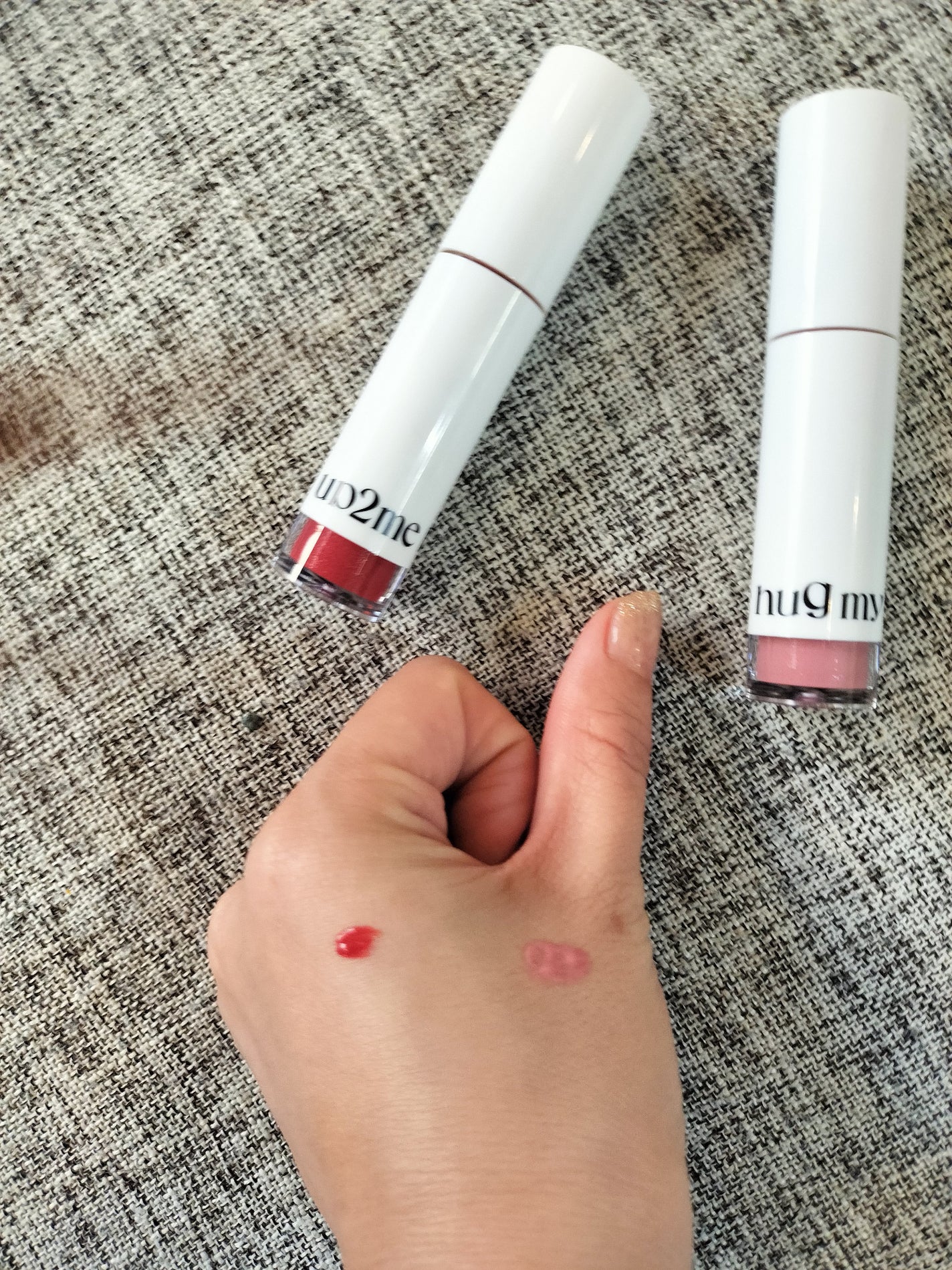 アップトゥーミー ハグマイリップ カラーロックプランパー/up2me/リッププランパーを使ったクチコミ(4枚目)