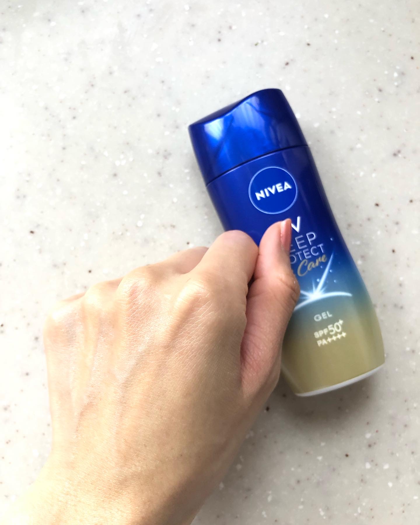 ニベアUV ディープ プロテクト＆ケア ジェル/ニベア/日焼け止めジェルを使ったクチコミ（3枚目）