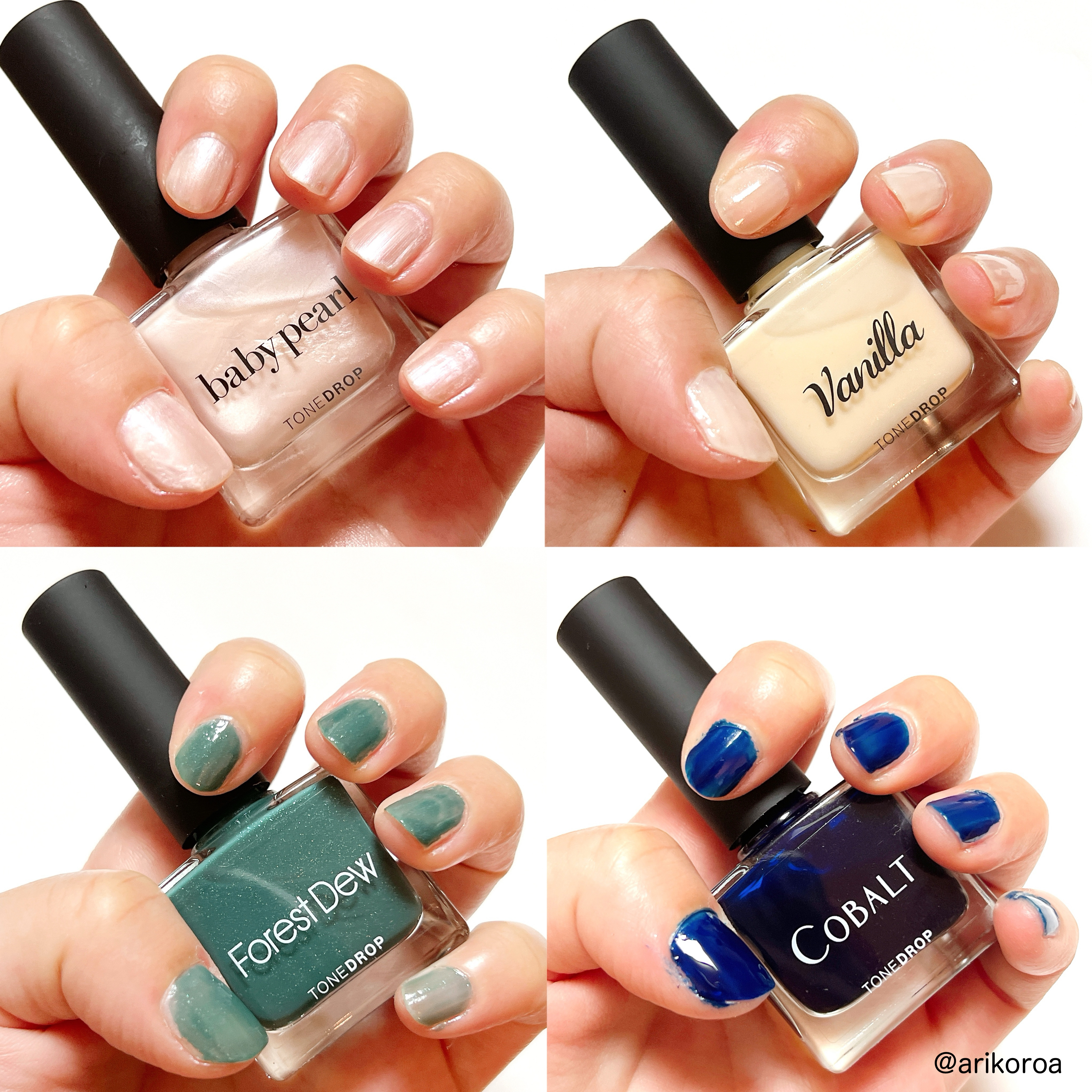 TONE DROP ネイルポリッシュ/D-UP/マニキュアを使ったクチコミ（3枚目）