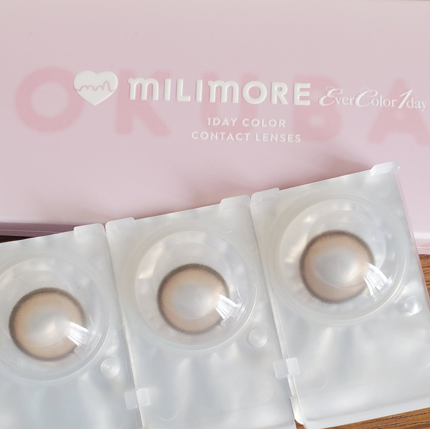 エバーカラーワンデーミリモア/エバーカラー/ワンデー(1DAY)カラコンを使ったクチコミ(1枚目)