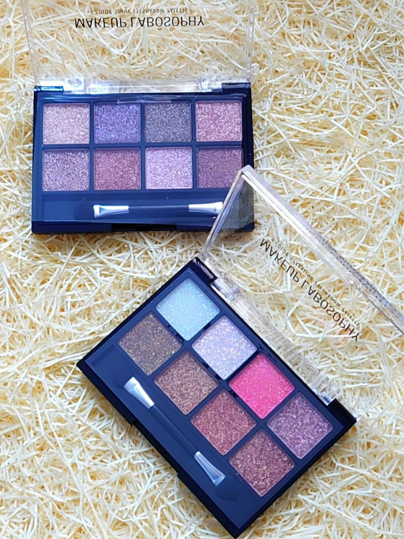 8color sparkling eyeshadow palette/MAKEUP LABOSOPHY/パウダーアイシャドウを使ったクチコミ（1枚目）