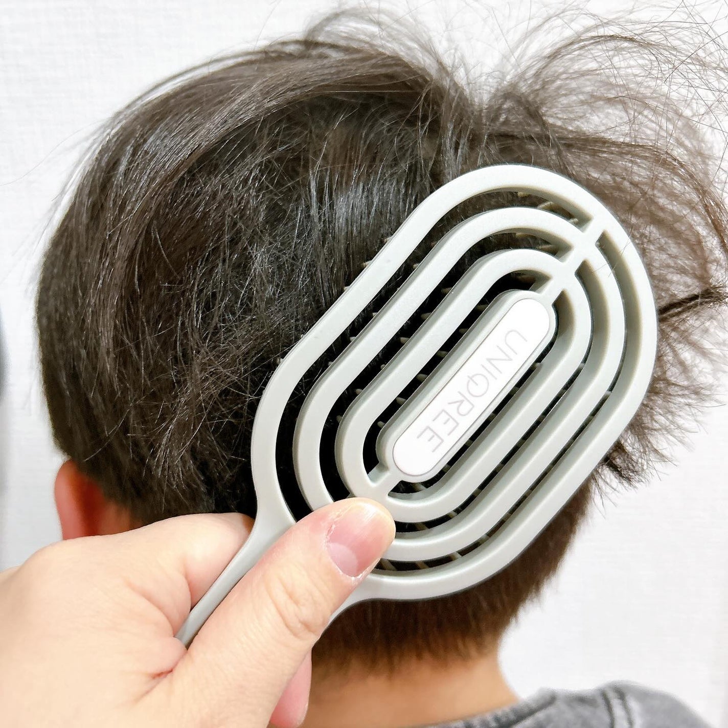 ユニークリー 4wayスムースヘアブラシ/ビー・エヌ/ヘアブラシを使ったクチコミ(4枚目)