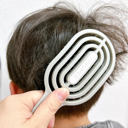 ユニークリー 4wayスムースヘアブラシ/ビー・エヌ/ヘアブラシを使ったクチコミ(4枚目)