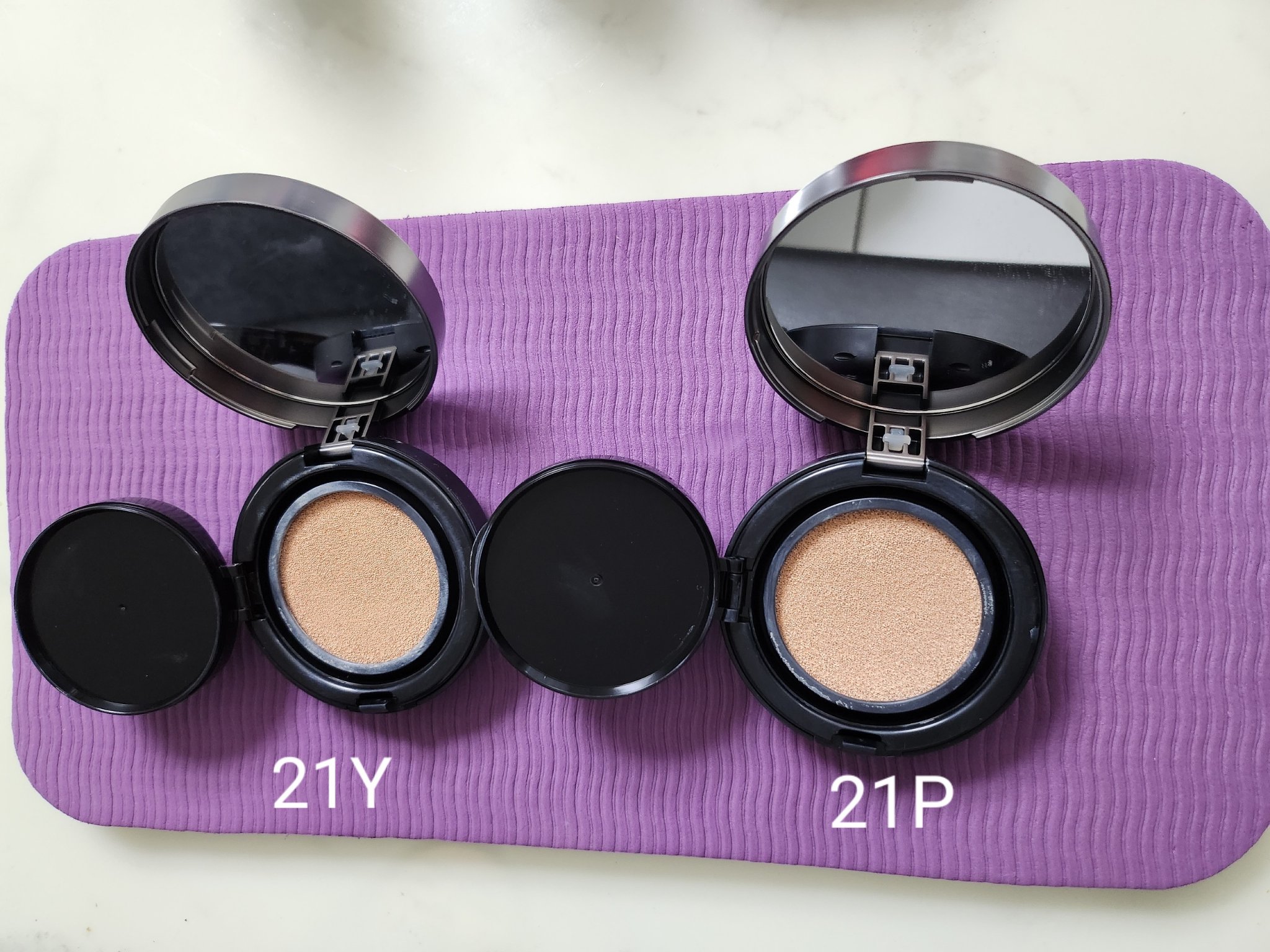 ネーミング ゼログラビティ カバーフィットクッション/NAMING./クッションファンデーションを使ったクチコミ（1枚目）