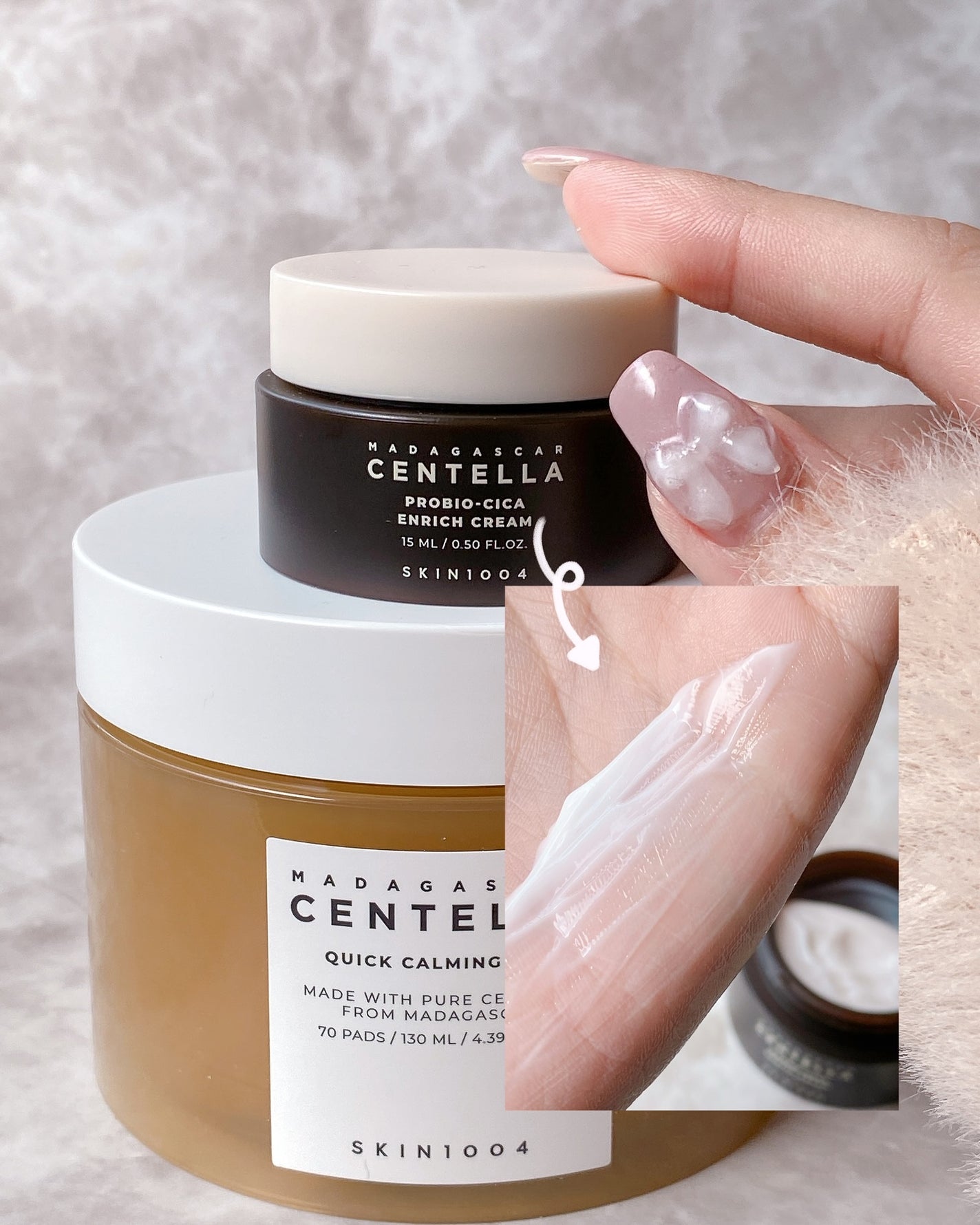 センテラ クイックカーミングパッド/SKIN1004/トナーパッドを使ったクチコミ(4枚目)