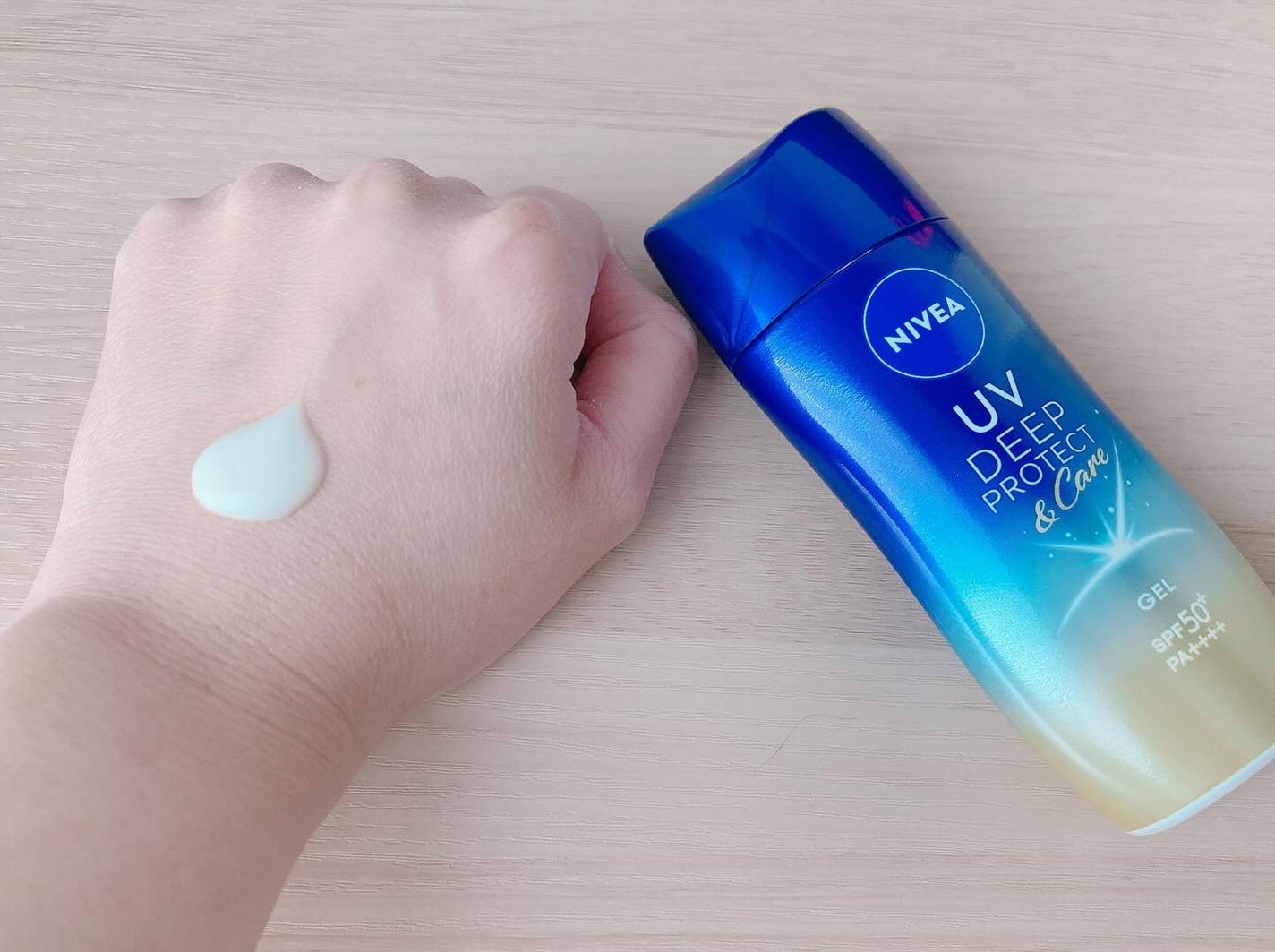 ニベアUV ディープ プロテクト&ケア ジェル/ニベア/日焼け止めジェルを使ったクチコミ(2枚目)
