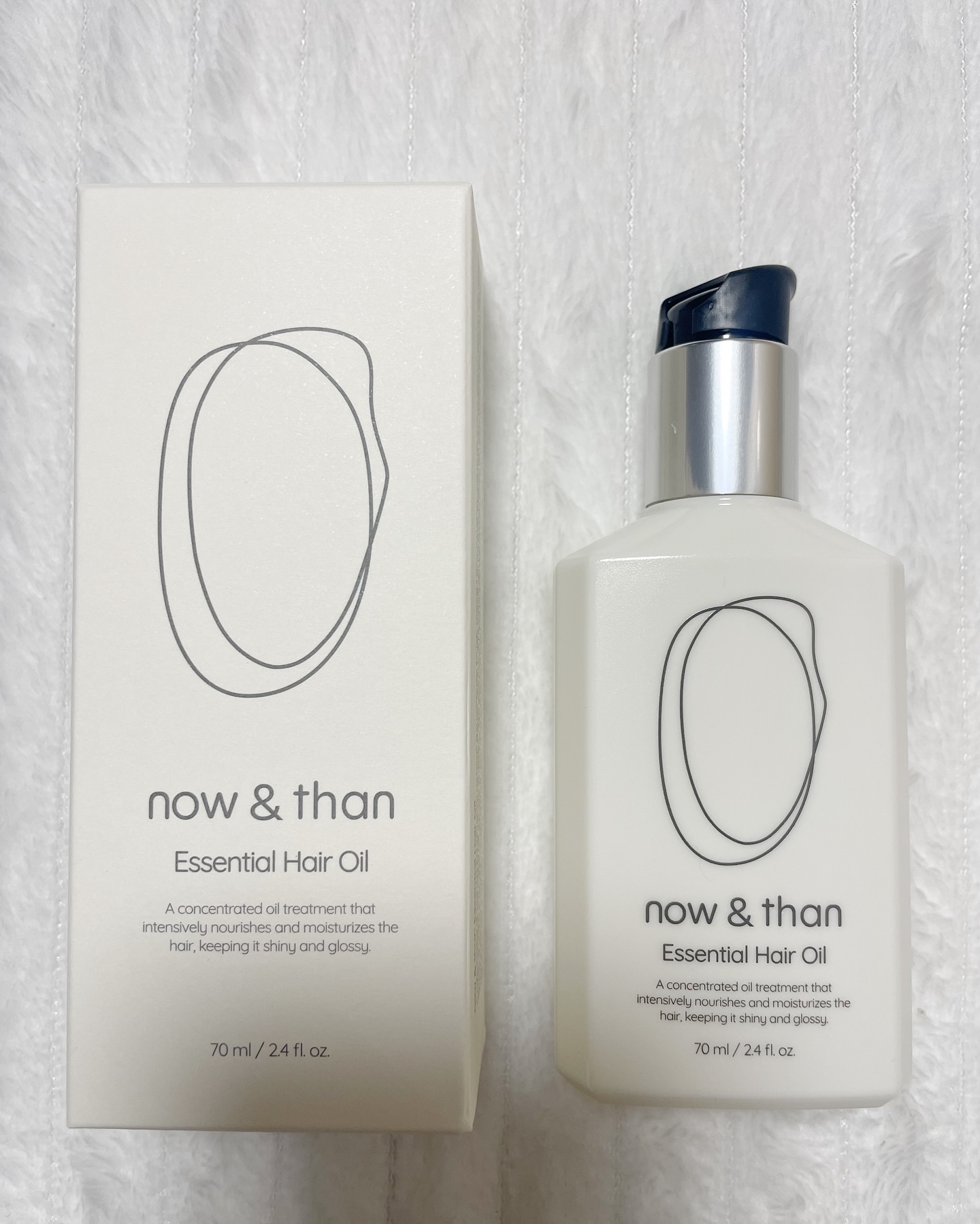 ナウアンドダン エッセンシャルヘアオイル/now & than（ナウアンドダン）/ヘアオイルを使ったクチコミ（2枚目）