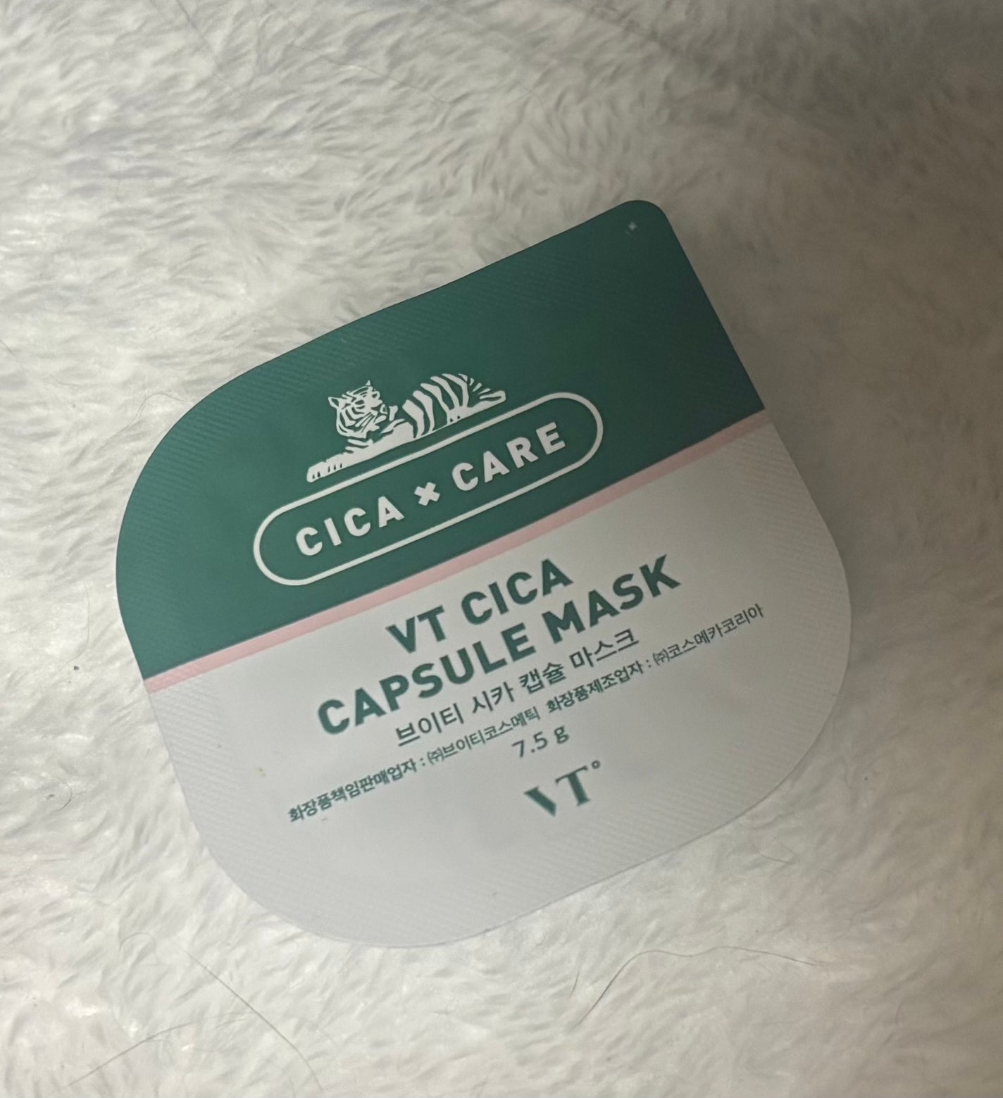 CICA カプセルマスク/VT/洗い流すパック・マスクを使ったクチコミ(1枚目)
