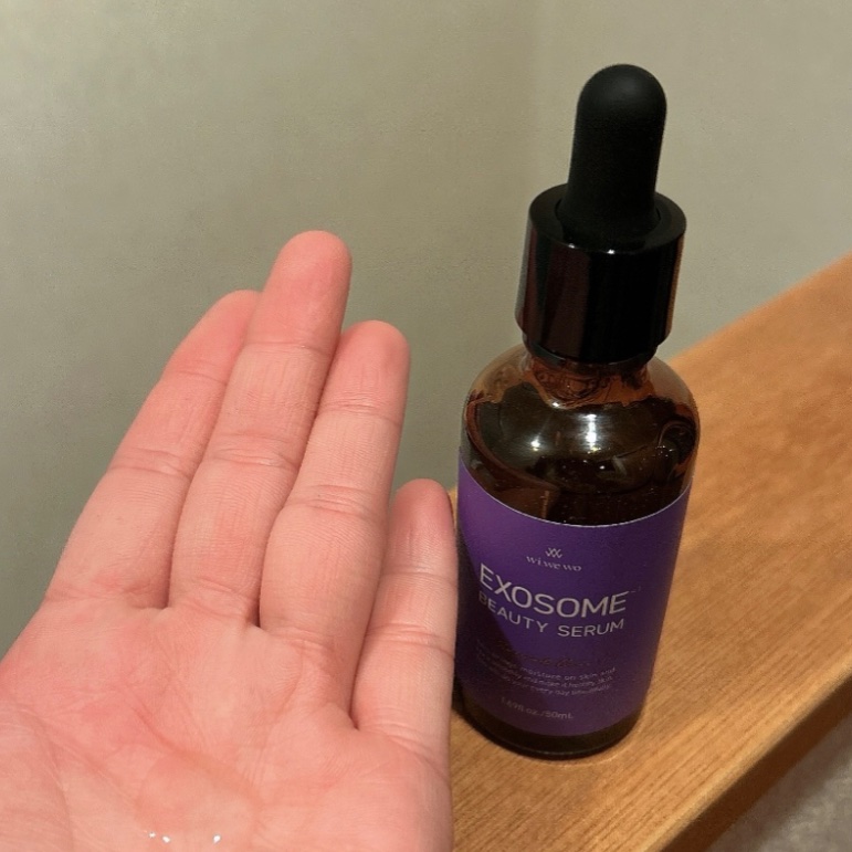 エクソソームビューティーセラム/FUJI JAPAN/美容液を使ったクチコミ（3枚目）