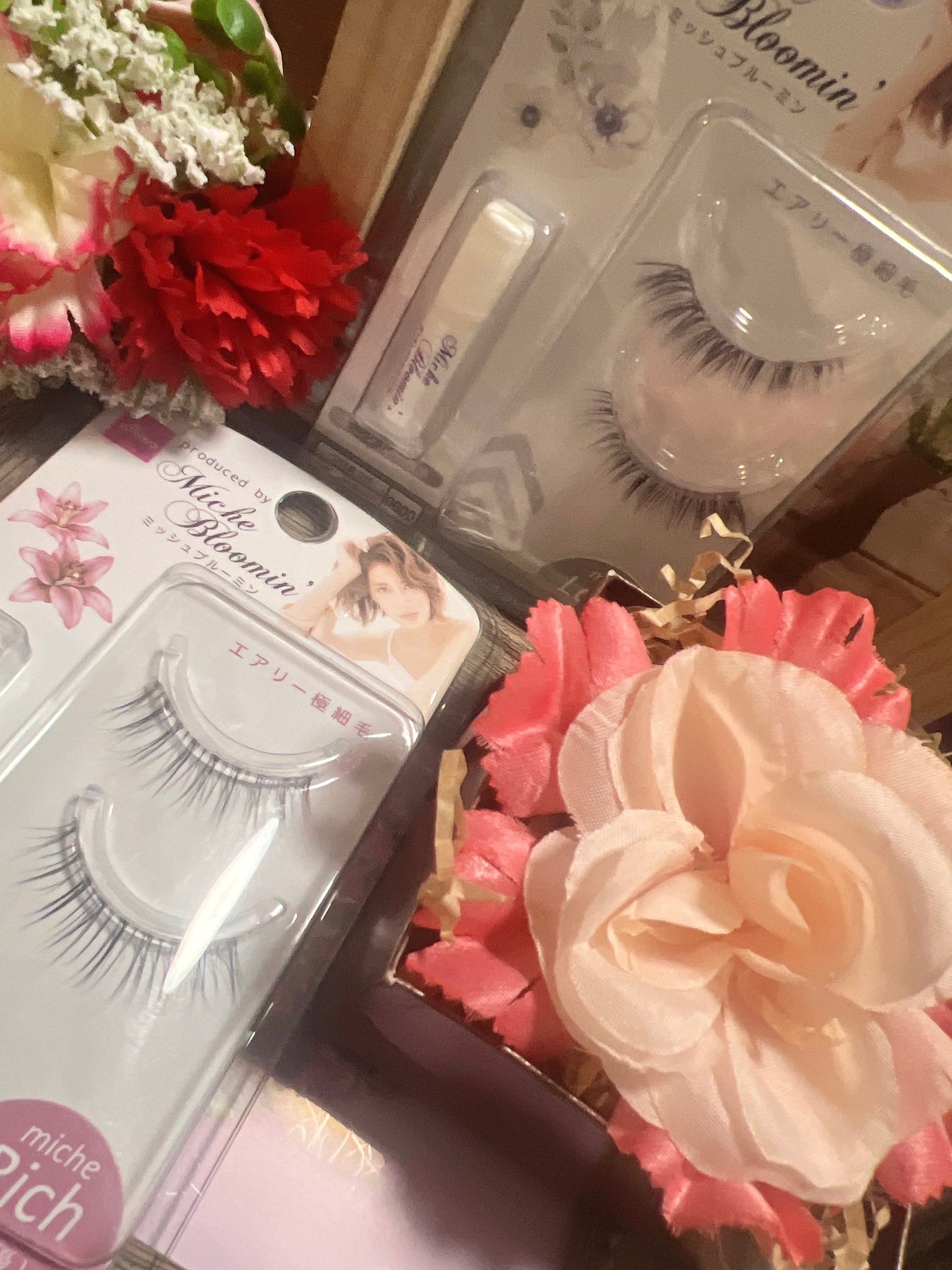 ミッシュブルーミン コラボアイラッシュ/DAISO/つけまつげを使ったクチコミ(1枚目)