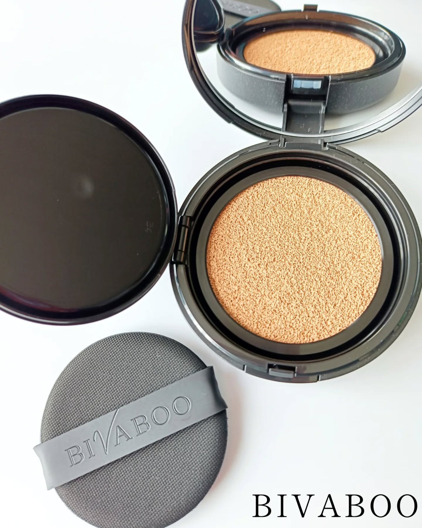 ベルベットジュエルクッション/BIVABOO/クッションファンデーションを使ったクチコミ(1枚目)