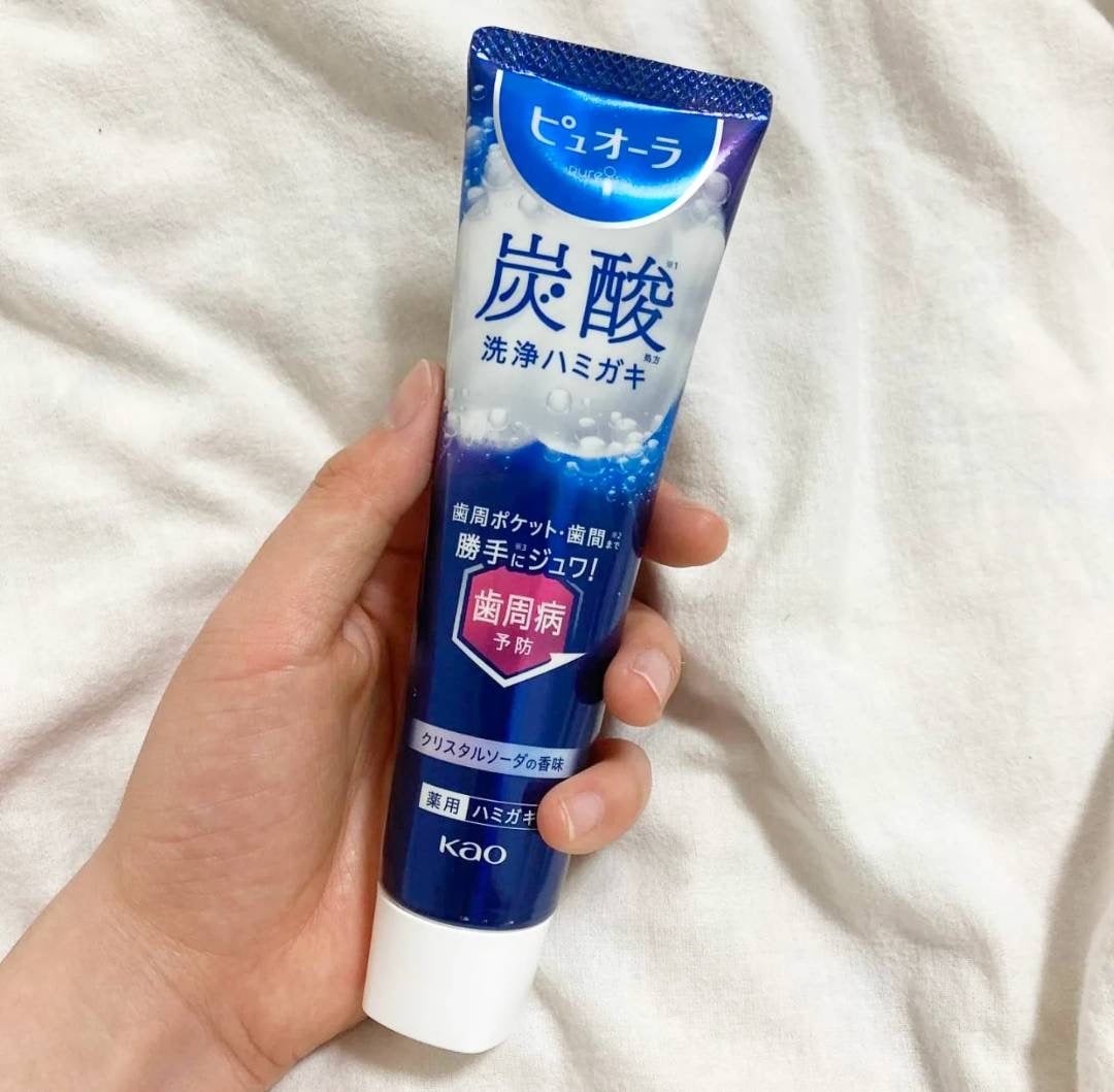 ピュオーラ 炭酸ハミガキ【医薬部外品】/ピュオーラ/歯磨き粉を使ったクチコミ(2枚目)