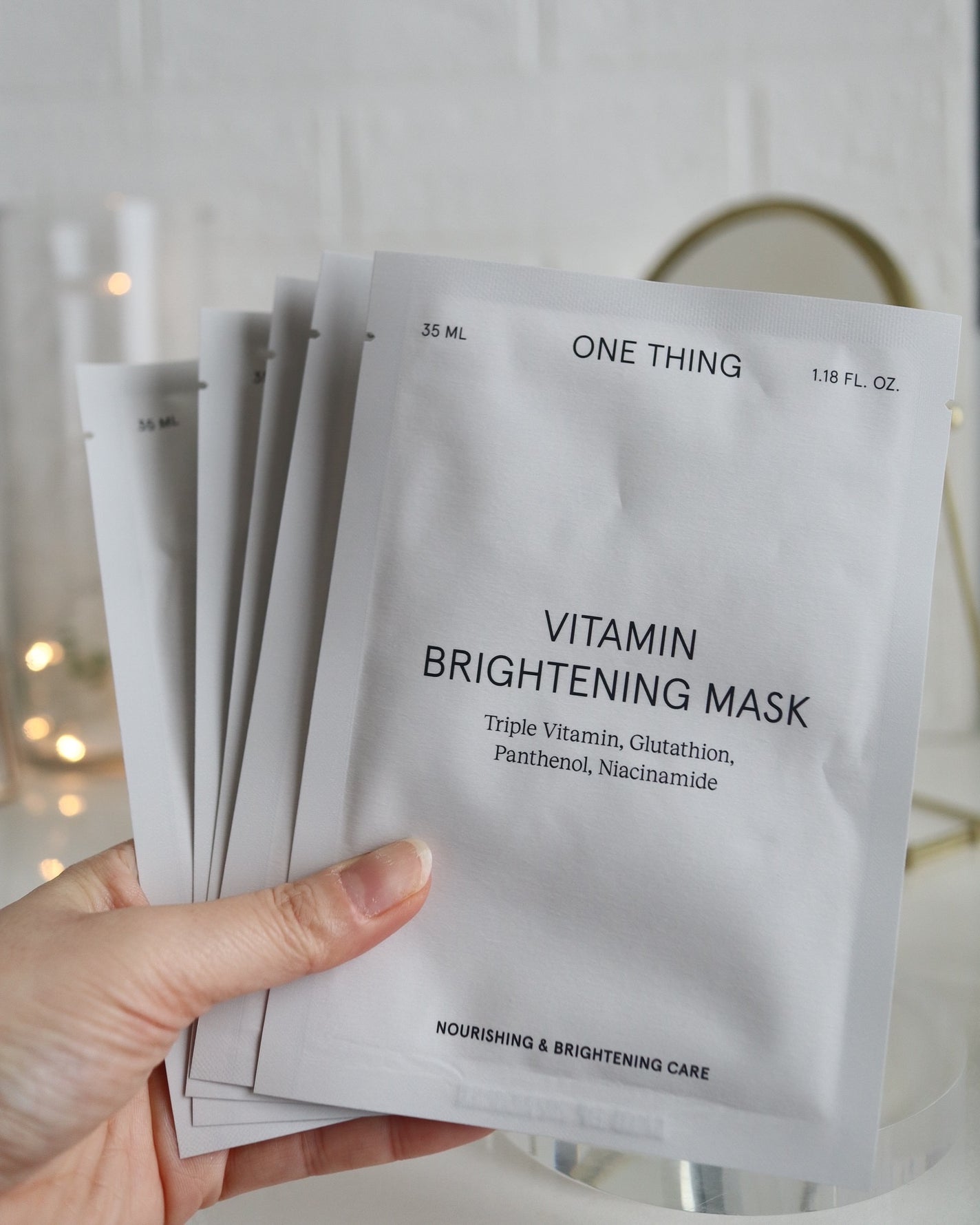 ビタミンブライトニングマスク/ONE THING/シートマスク・パックを使ったクチコミ(6枚目)