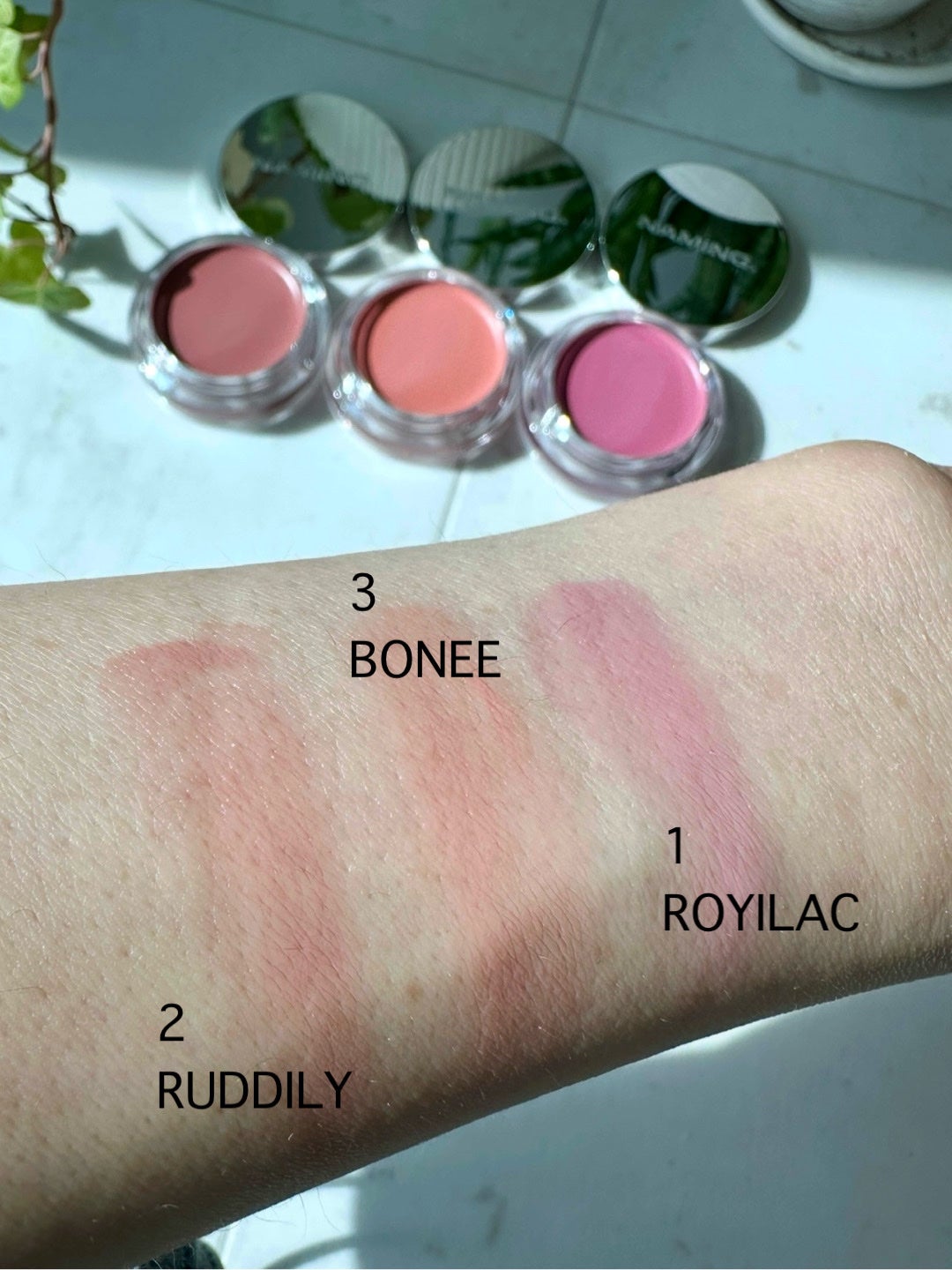 ネーミング ソフティクリームブラッシュ/NAMING./ジェル・クリームチークを使ったクチコミ(3枚目)