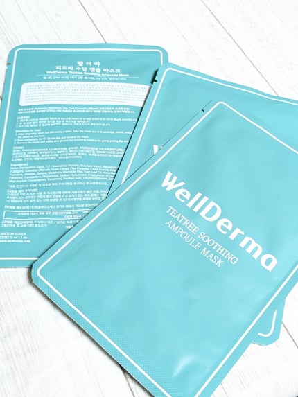 ティーツリーハーブシカマスクパック/WellDerma/シートマスク・パックを使ったクチコミ(6枚目)