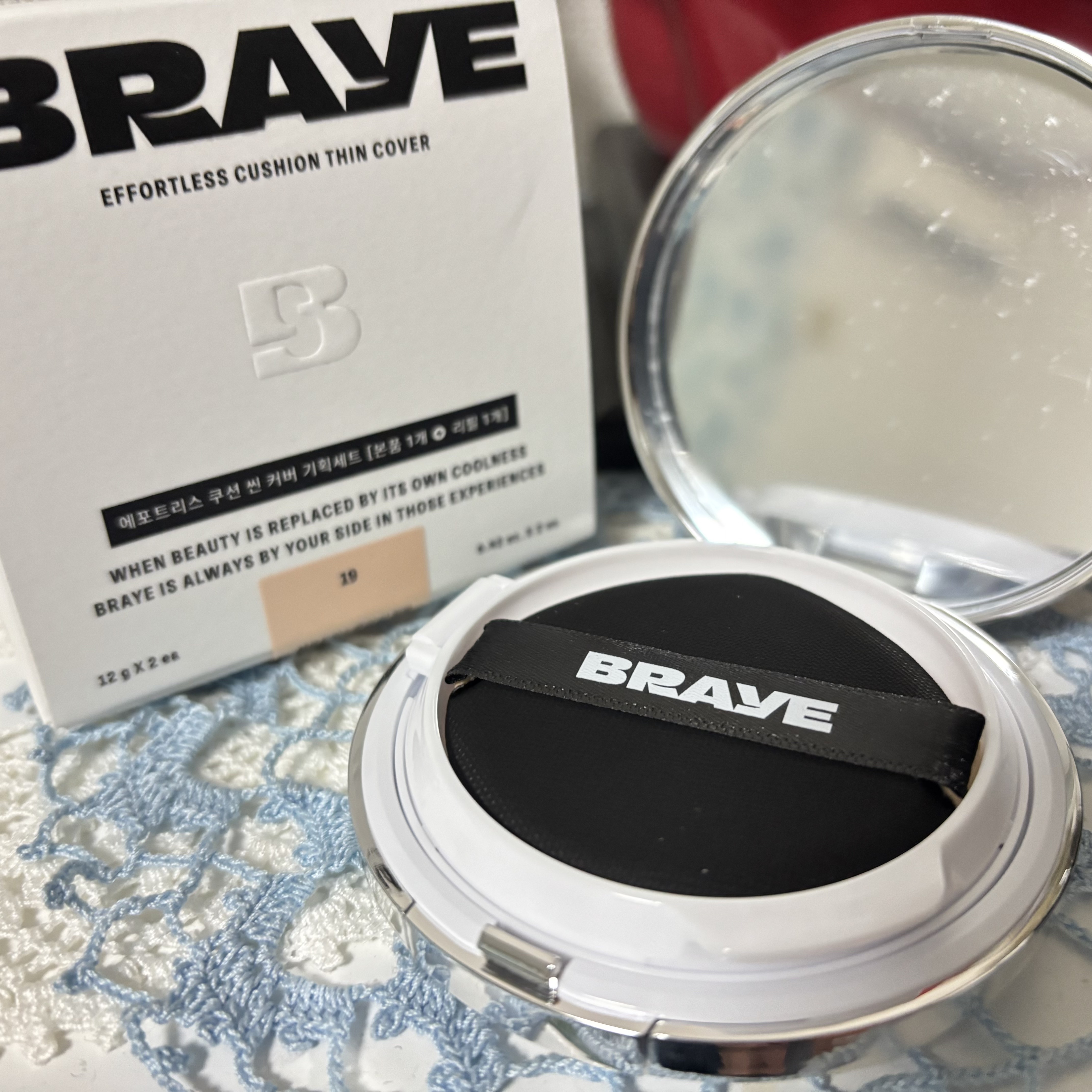 BRAYE EFFORTLESS CUSHION (3 COLORS)/BRAYE/クッションファンデーションを使ったクチコミ（3枚目）