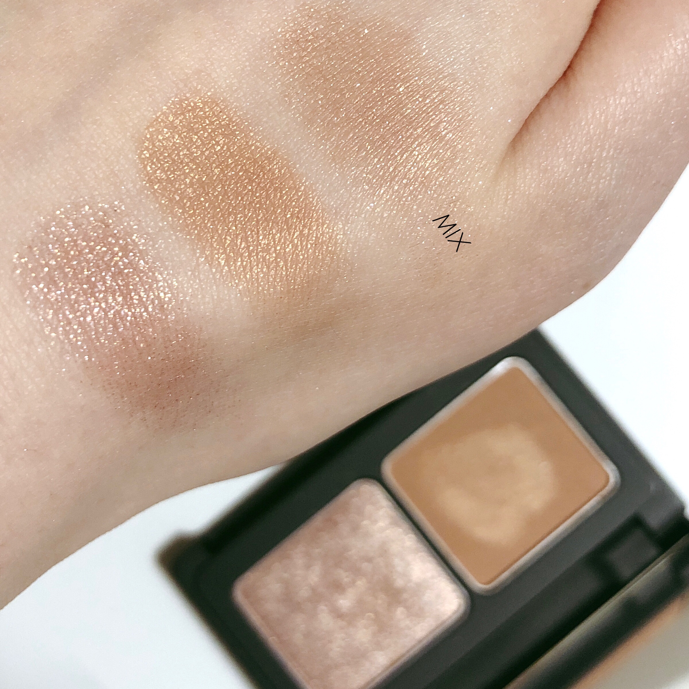 オサジ ニュアンス アイシャドウ デュオ/OSAJI/アイシャドウパレットを使ったクチコミ（2枚目）