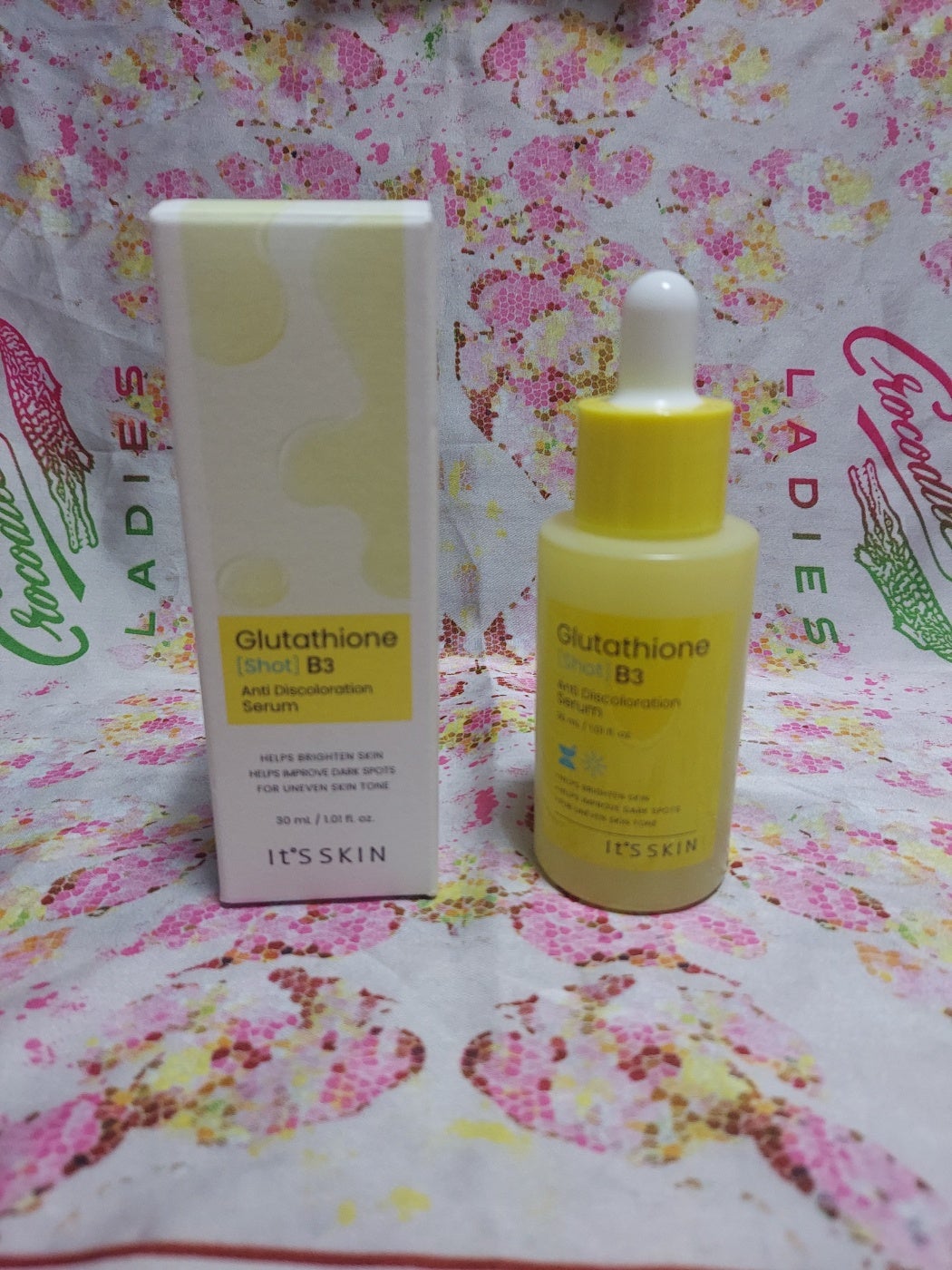 グルタチオンショットB3シミ跡セラム/It's skin/美容液を使ったクチコミ(1枚目)
