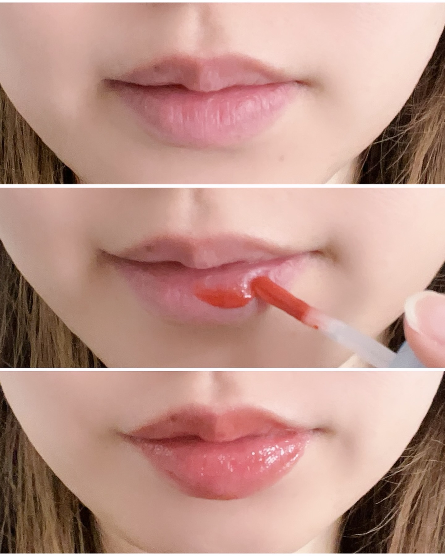 ジューシーベリープランピングリップオイル/TOCOBO/リップグロスを使ったクチコミ（3枚目）