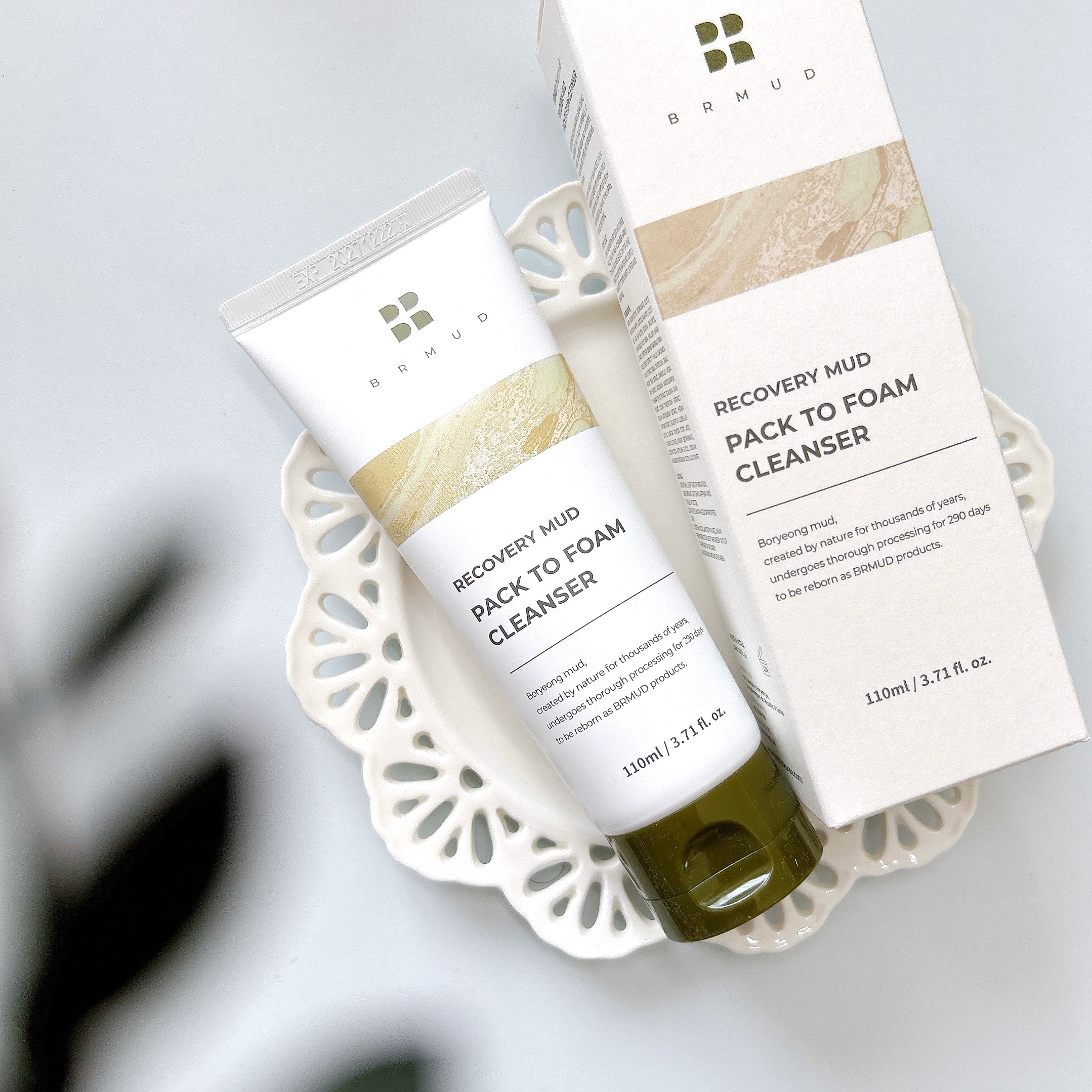 リカバリーマッドバックツーフォームクレンザー/BRMUD/洗顔フォームを使ったクチコミ（1枚目）