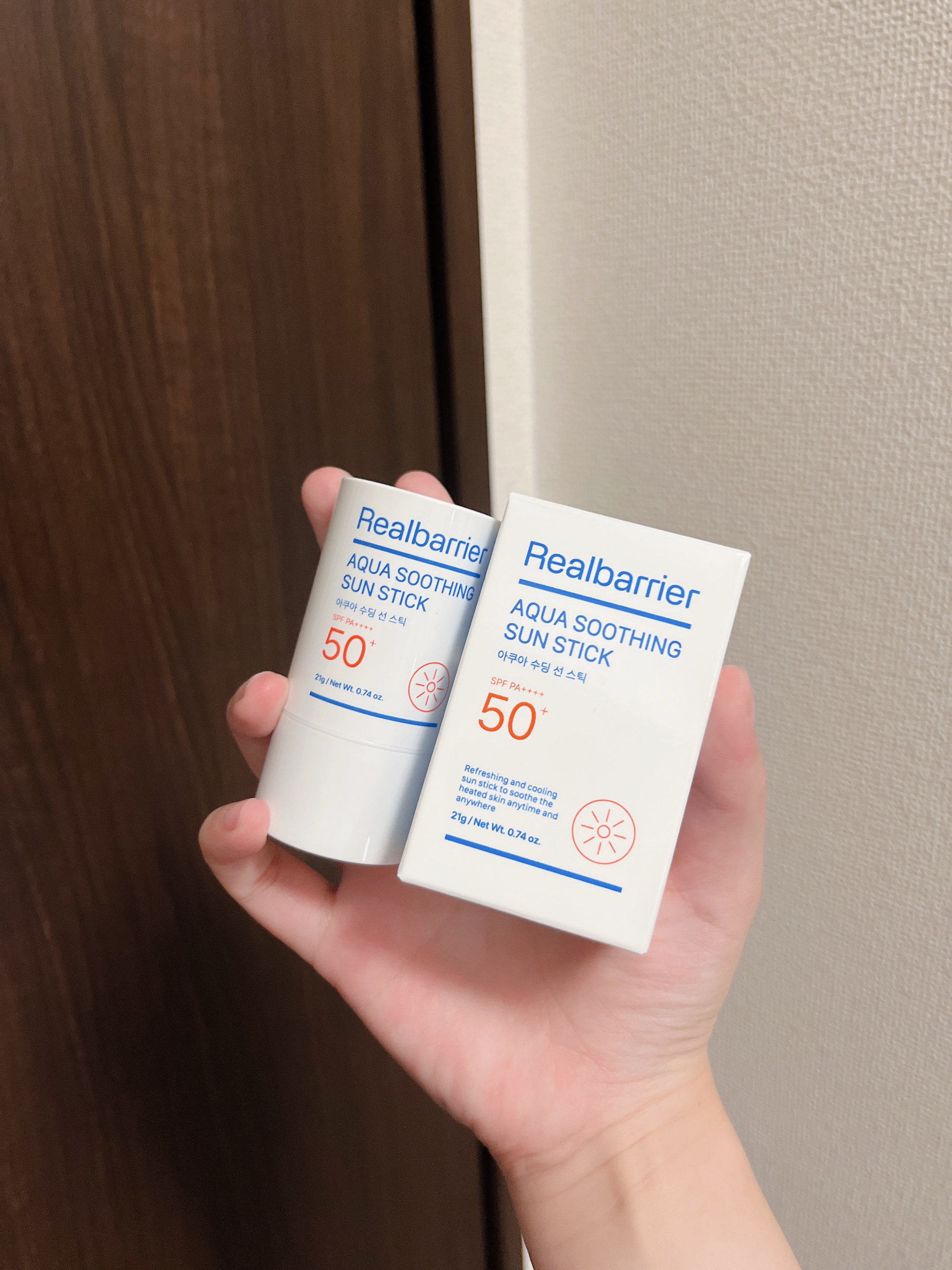 アクアスージングサンスティック/Real Barrier/日焼け止めスティックを使ったクチコミ（1枚目）