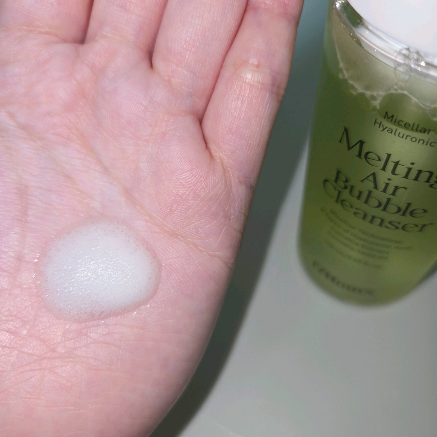 メルティングエアバブルクレンザー/17Hours/その他洗顔料を使ったクチコミ(3枚目)