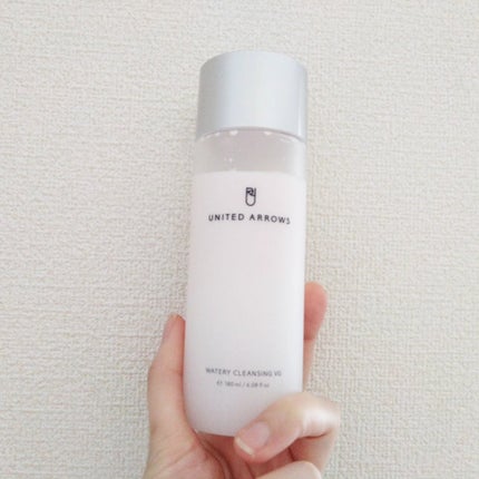 ウォータリークレンジング VG/UNITED ARROWS BEAUTY/クレンジングウォーターを使ったクチコミ(3枚目)