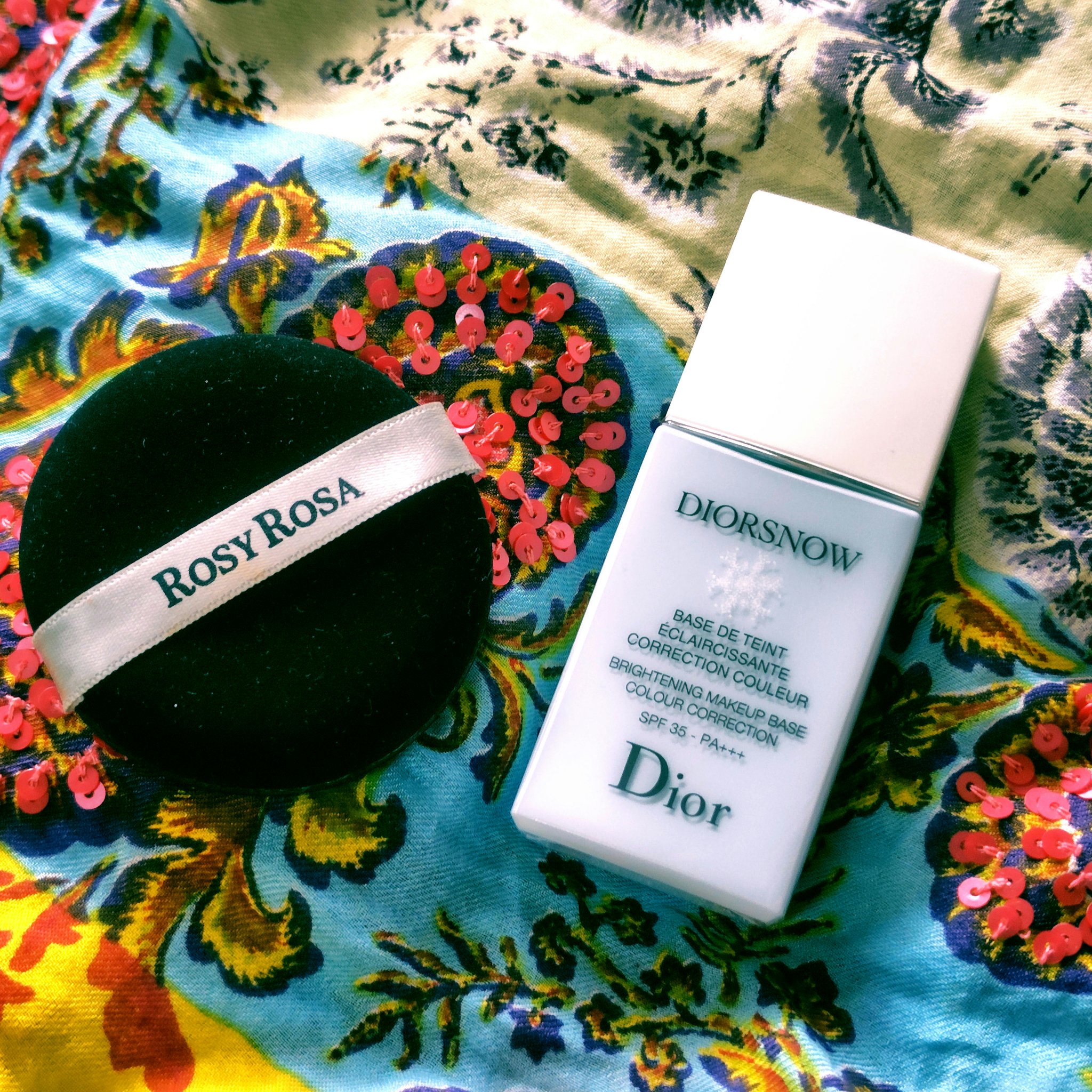 【旧】スノー メイクアップ ベース UV35 SPF35／PA+++/Dior/化粧下地を使ったクチコミ（1枚目）