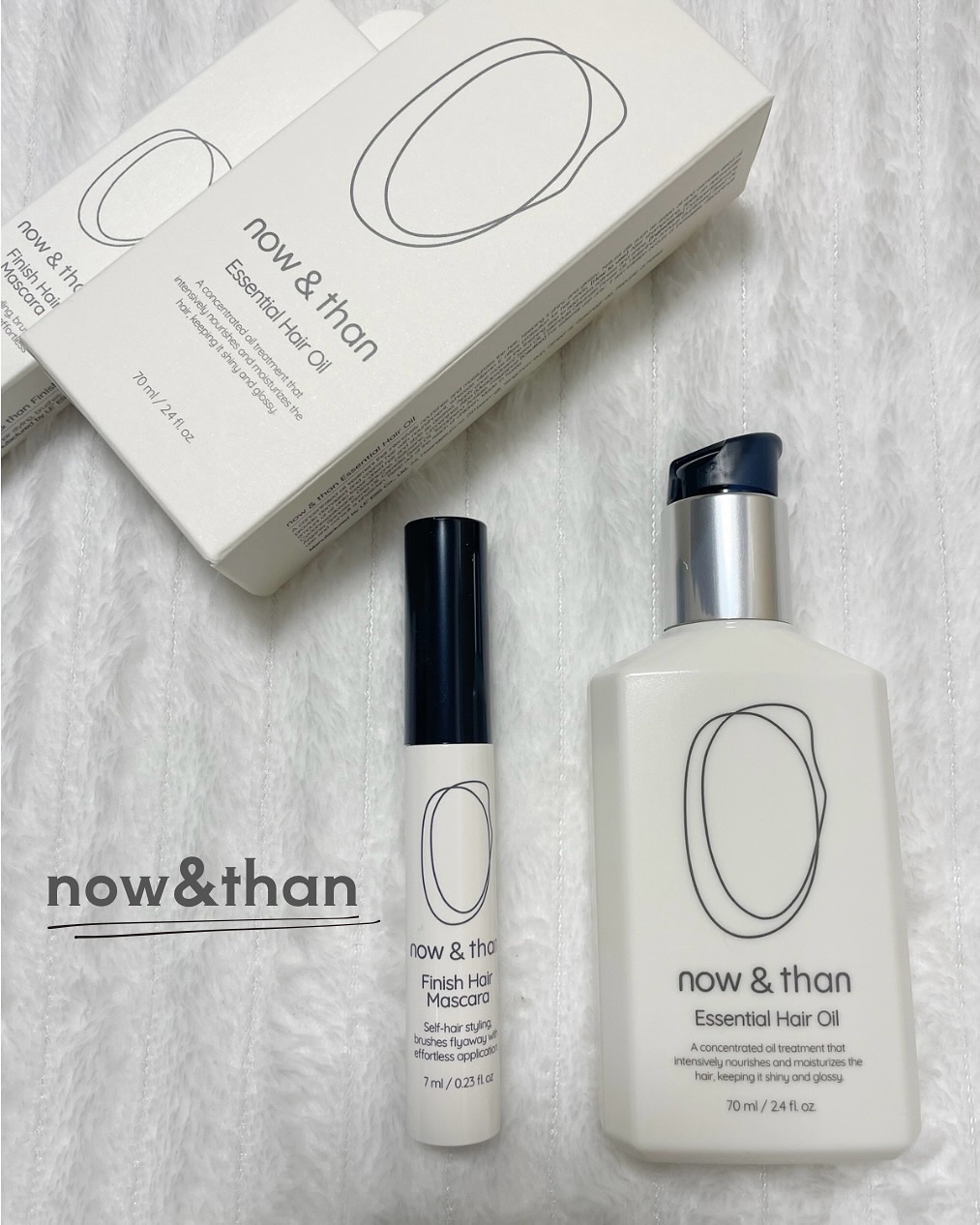 ナウアンドダン エッセンシャルヘアオイル/now & than（ナウアンドダン）/ヘアオイルを使ったクチコミ（1枚目）