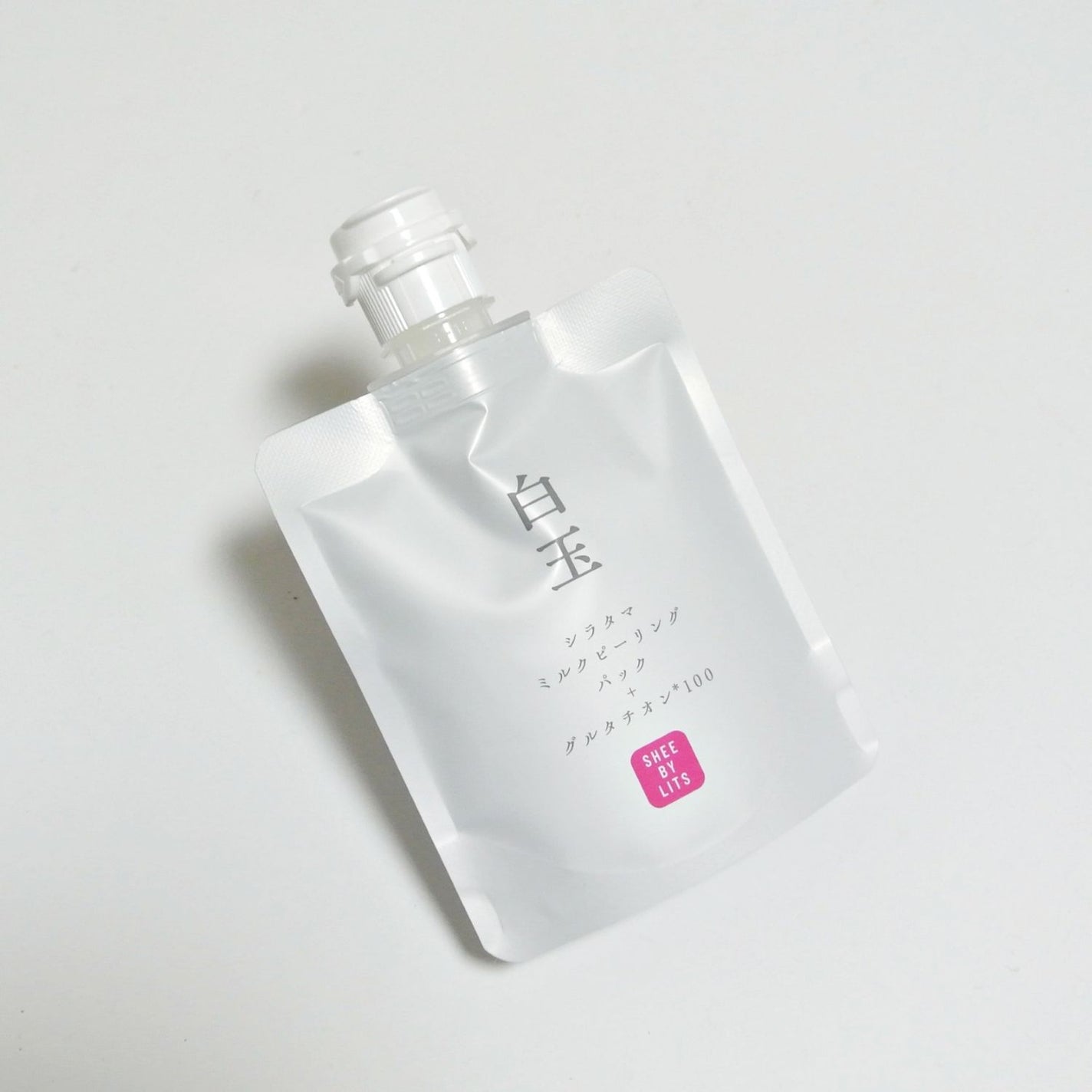 SHEE BY LITS 白玉ミルクピーリングパック/リッツ/洗い流すパック・マスクを使ったクチコミ(1枚目)