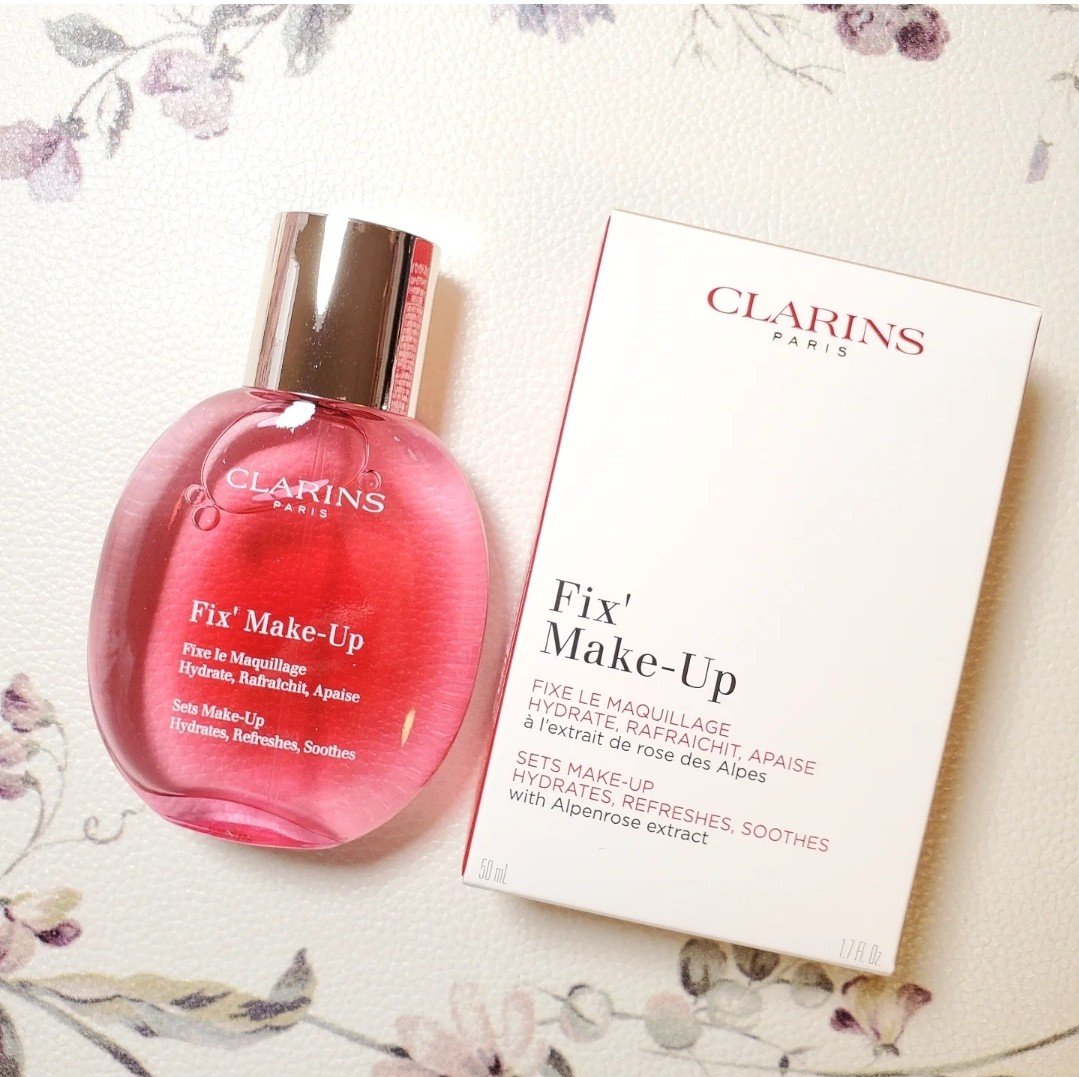 フィックス メイクアップ N/CLARINS/ミスト状化粧水を使ったクチコミ（1枚目）