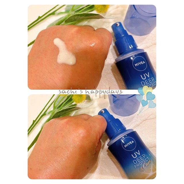 ニベアUV ディーププロテクト&ケア ミルクミスト/ニベア/日焼け止めミスト・スプレーを使ったクチコミ(3枚目)