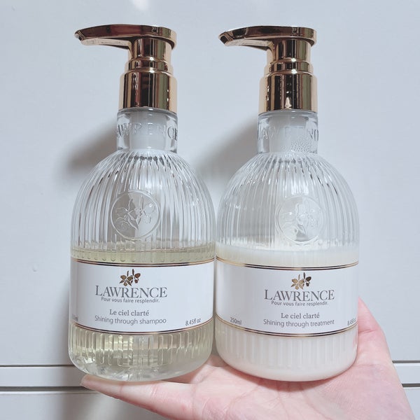 ロウレンス シャイニングスルーシャンプー/トリートメント ルシェルクラーテ/ロウレンス /市販シャンプー by ごろわん🖤フォロバ始めました