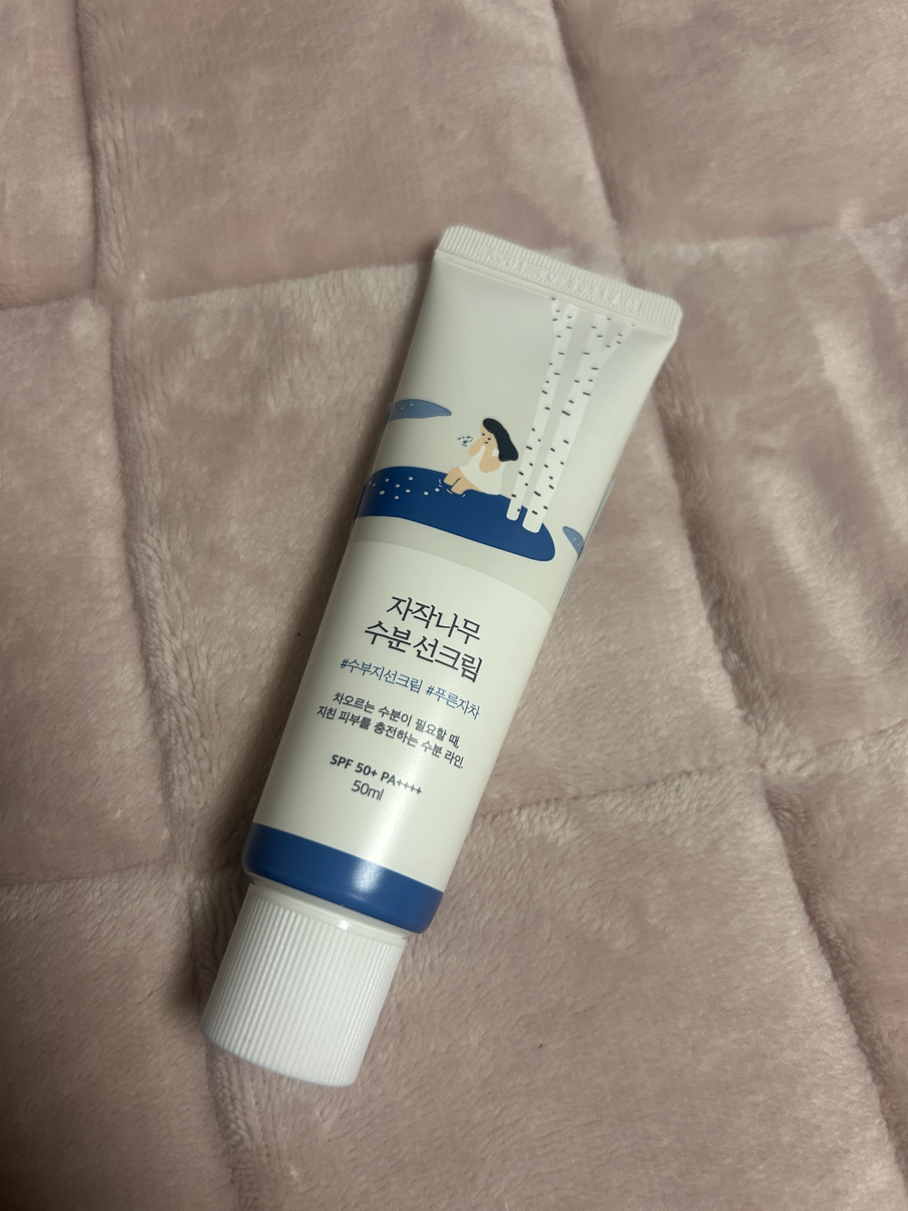 白樺水分uvクリーム/ROUND LAB/日焼け止めクリームを使ったクチコミ（1枚目）