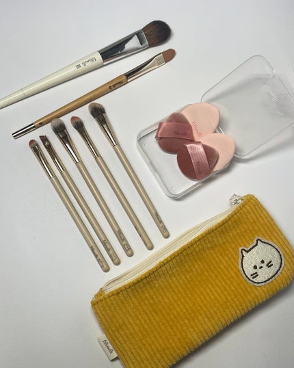 ポイントチークブラシ885/fillimilli/メイクブラシを使ったクチコミ(5枚目)