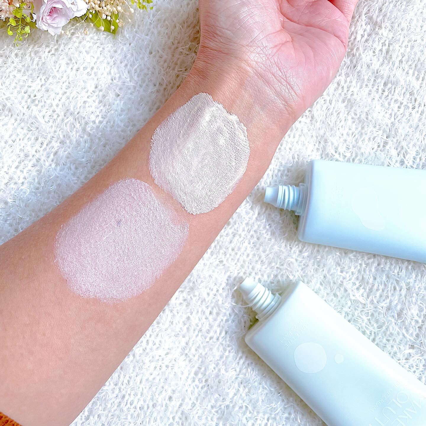 トーンアップクリーム グロウ/メークソリューション/化粧下地を使ったクチコミ（3枚目）